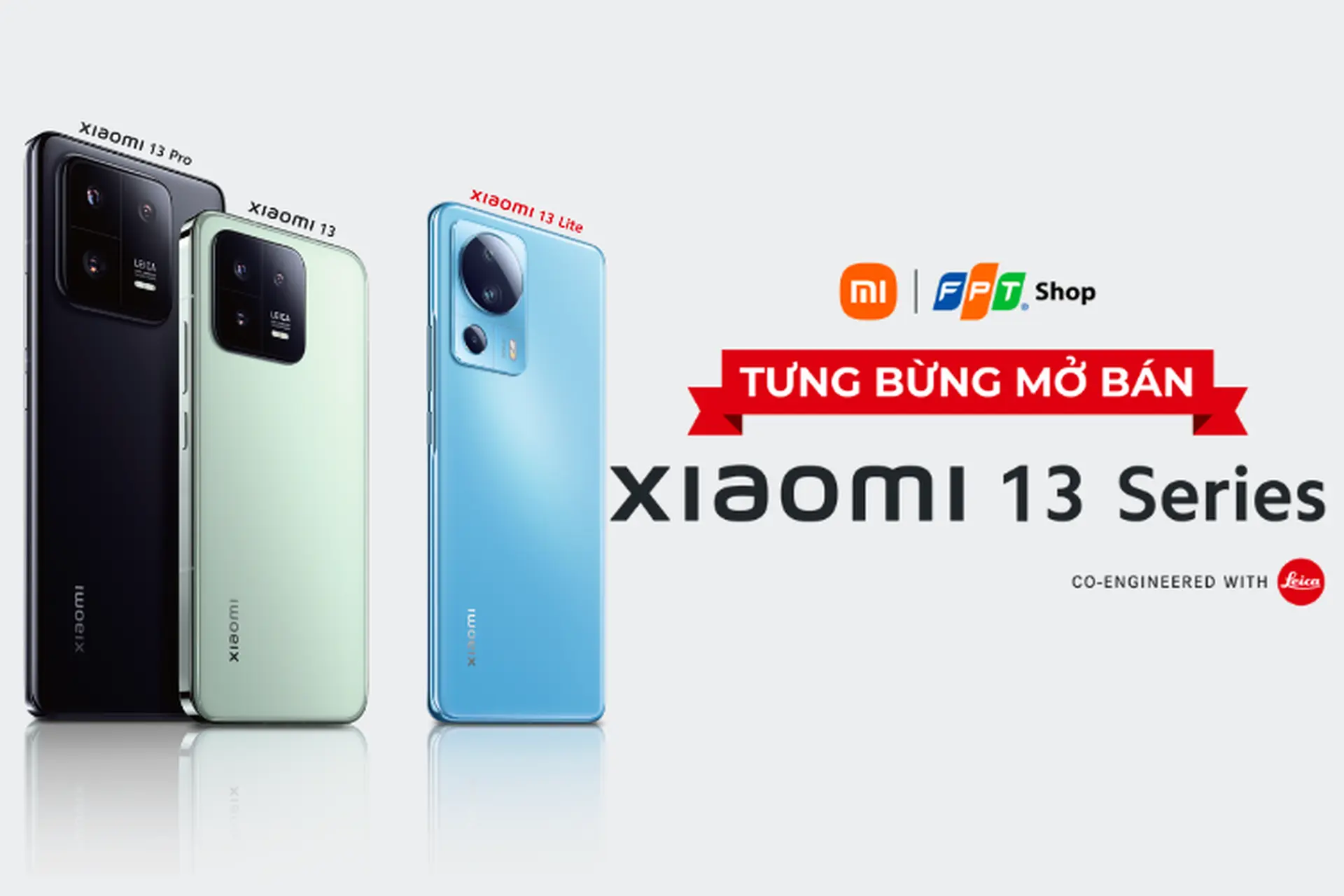 FPT Shop có số lượng đơn hàng đặt cọc sản phẩm Xiaomi 13 Series cao nhất thị trường