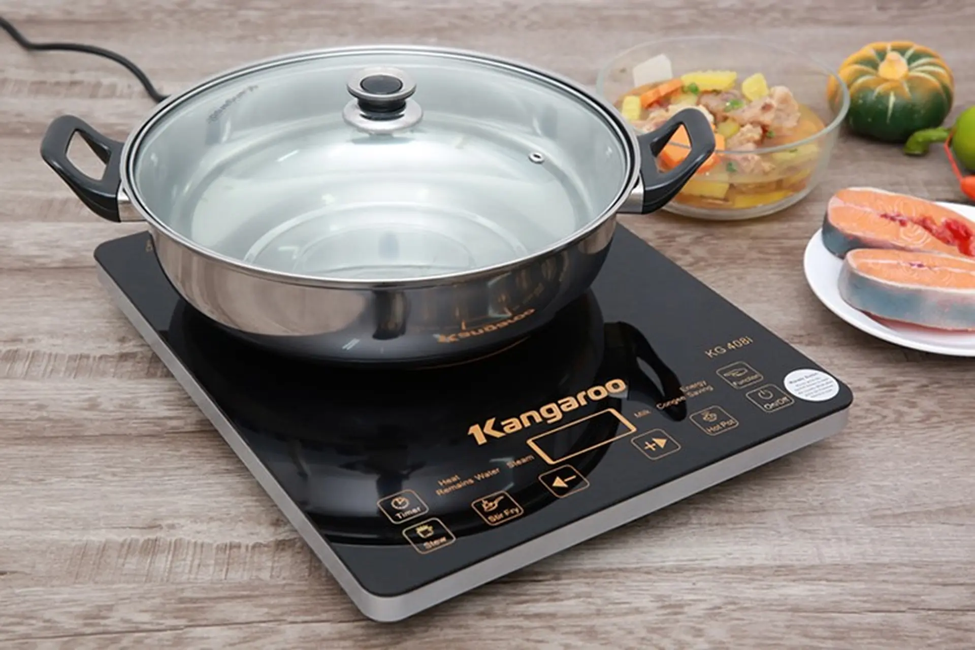 Hướng dẫn sử dụng bếp điện từ Kangaroo KG408I