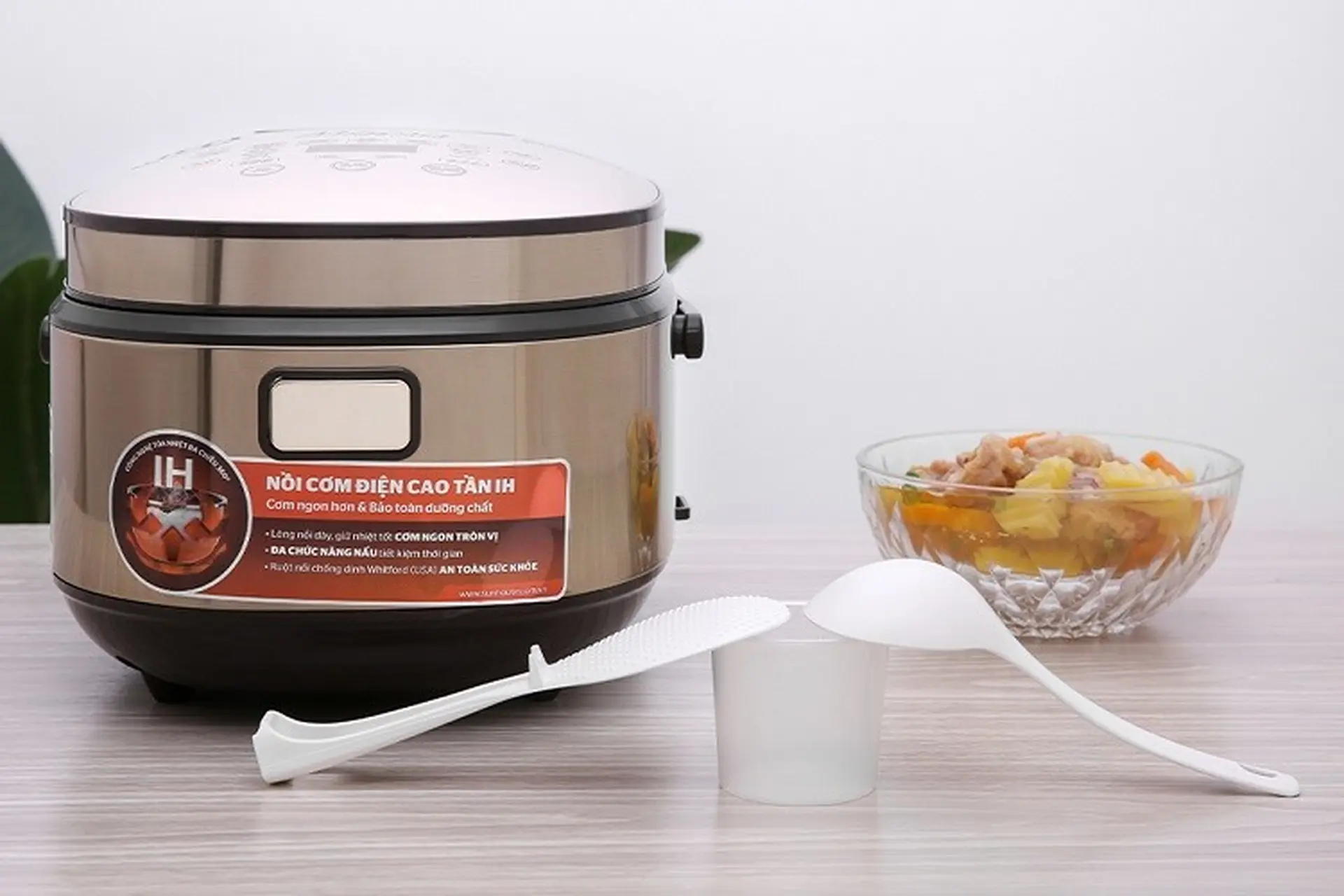 Chi tiết cách sử dụng nồi cơm điện cao tần Sunhouse Mama SHD8955