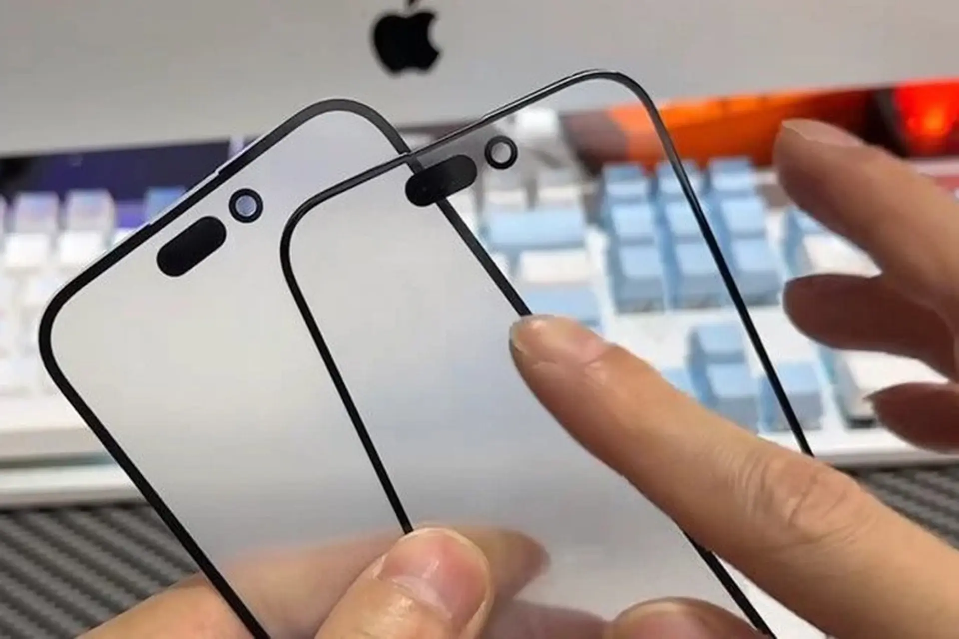 Rò rỉ miếng dán bảo vệ màn hình iPhone 15 Pro, hé lộ viền bezel siêu mỏng