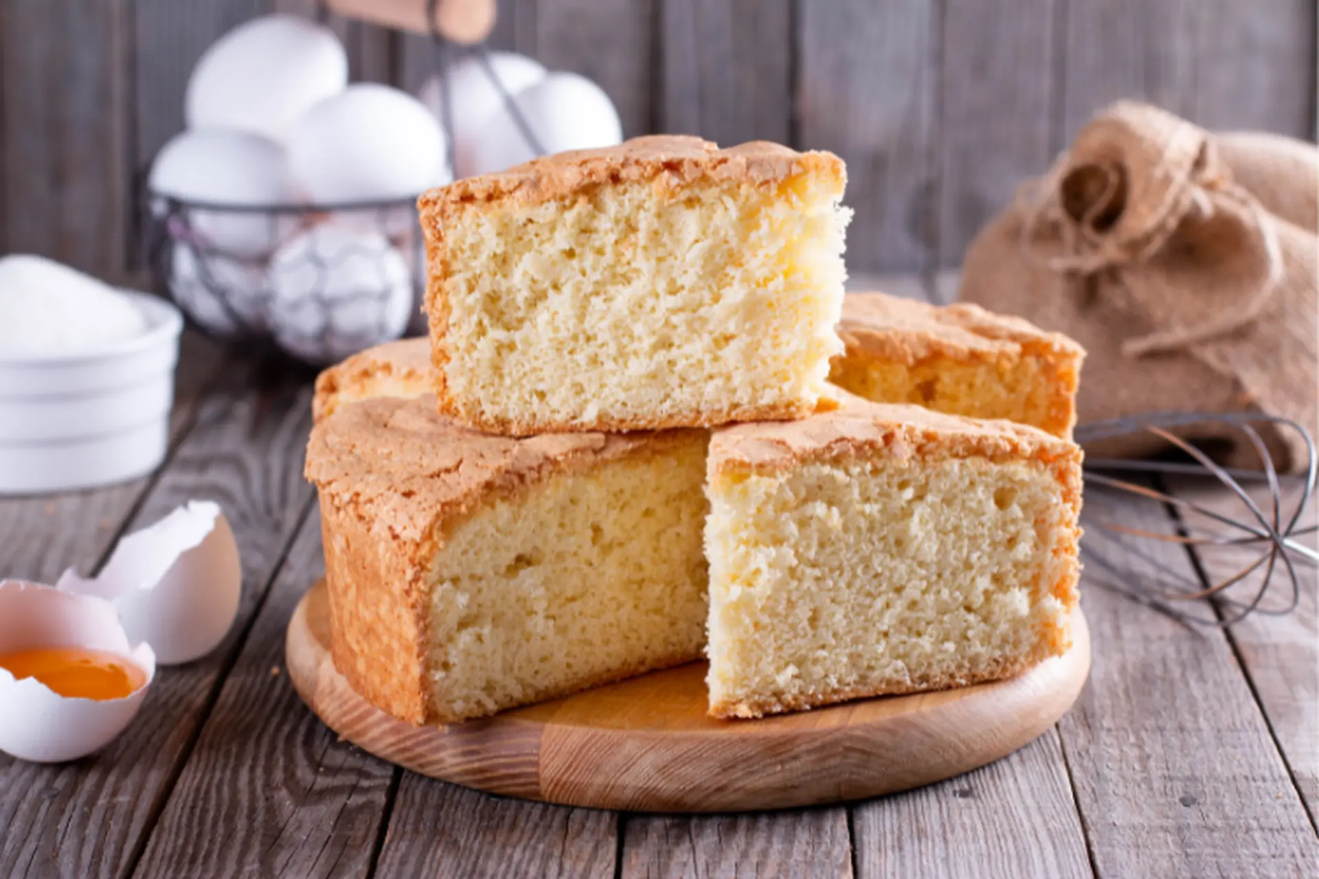 Hướng dẫn cách làm bánh bông lan bằng lò vi sóng