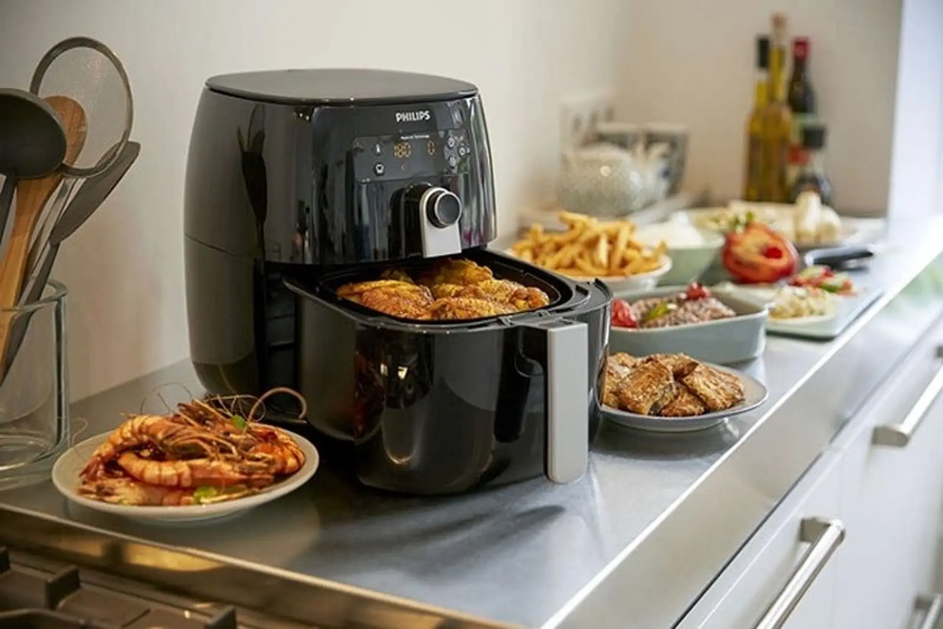 Chia sẻ đến bạn một số món ngon dễ làm với nồi chiên không dầu