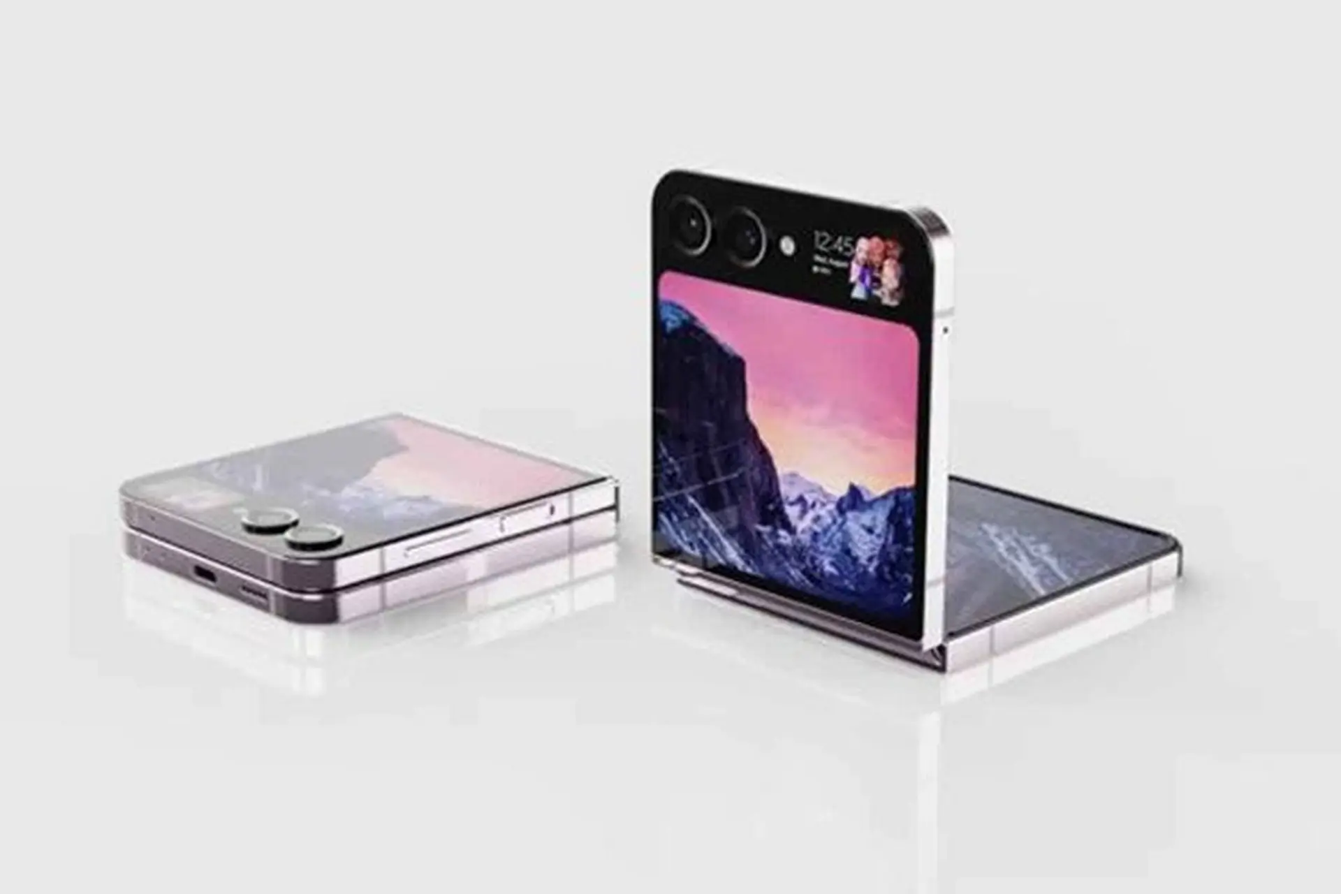 Lộ ảnh concept Samsung Galaxy Z Flip5 với màn hình phụ siêu lớn