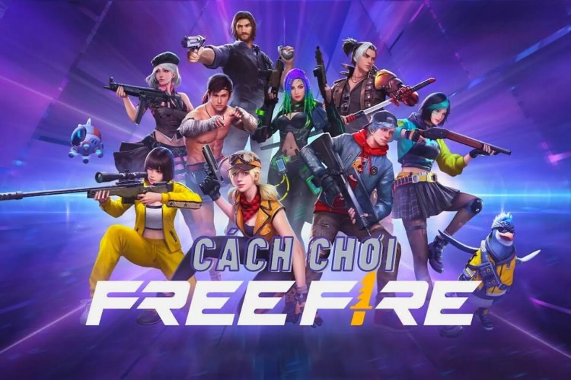 Hướng dẫn chơi game Free Fire cực chuẩn cho người mới