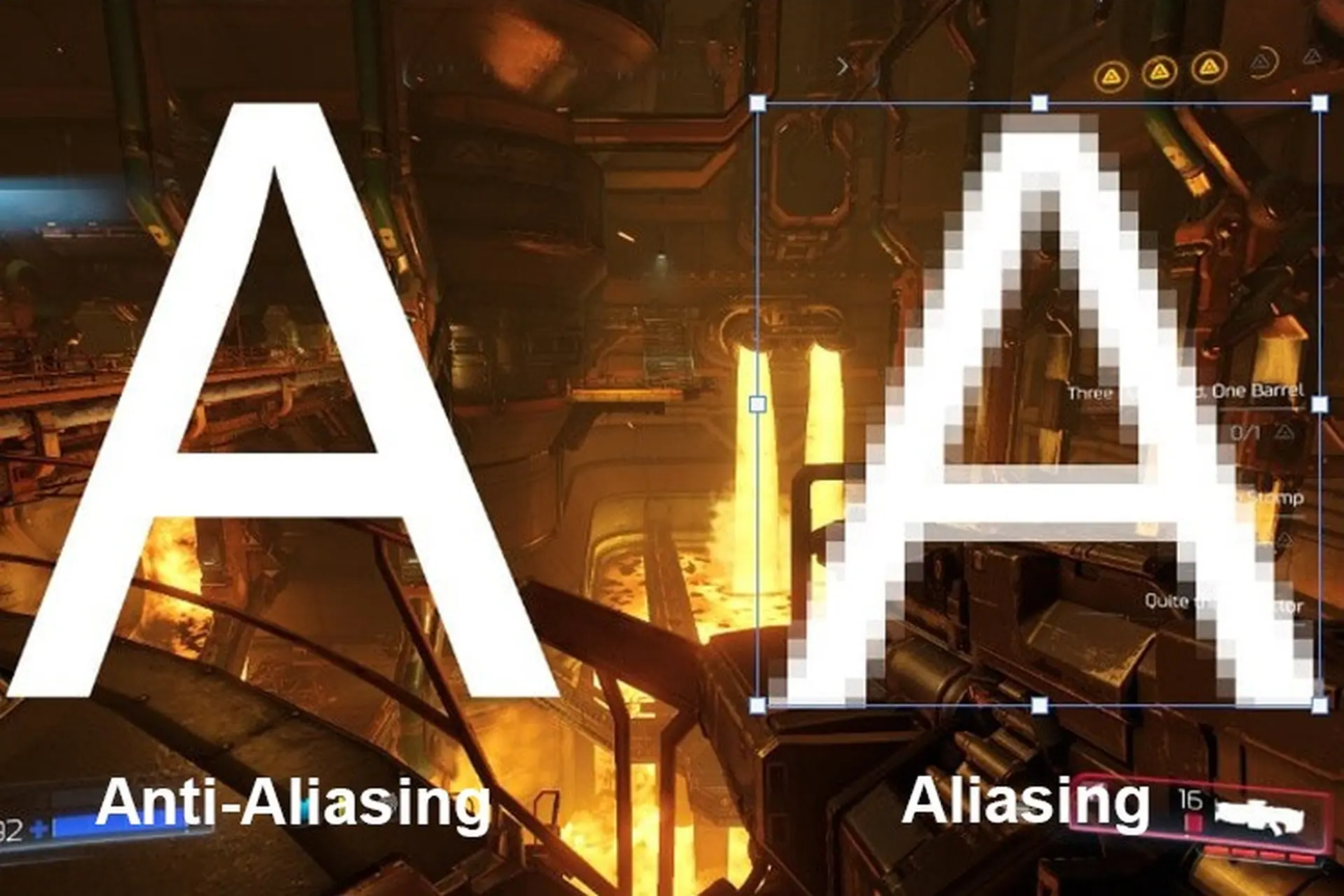 Anti-Aliasing là gì? 4 loại hình khử răng cưa phổ biến bạn cần biết