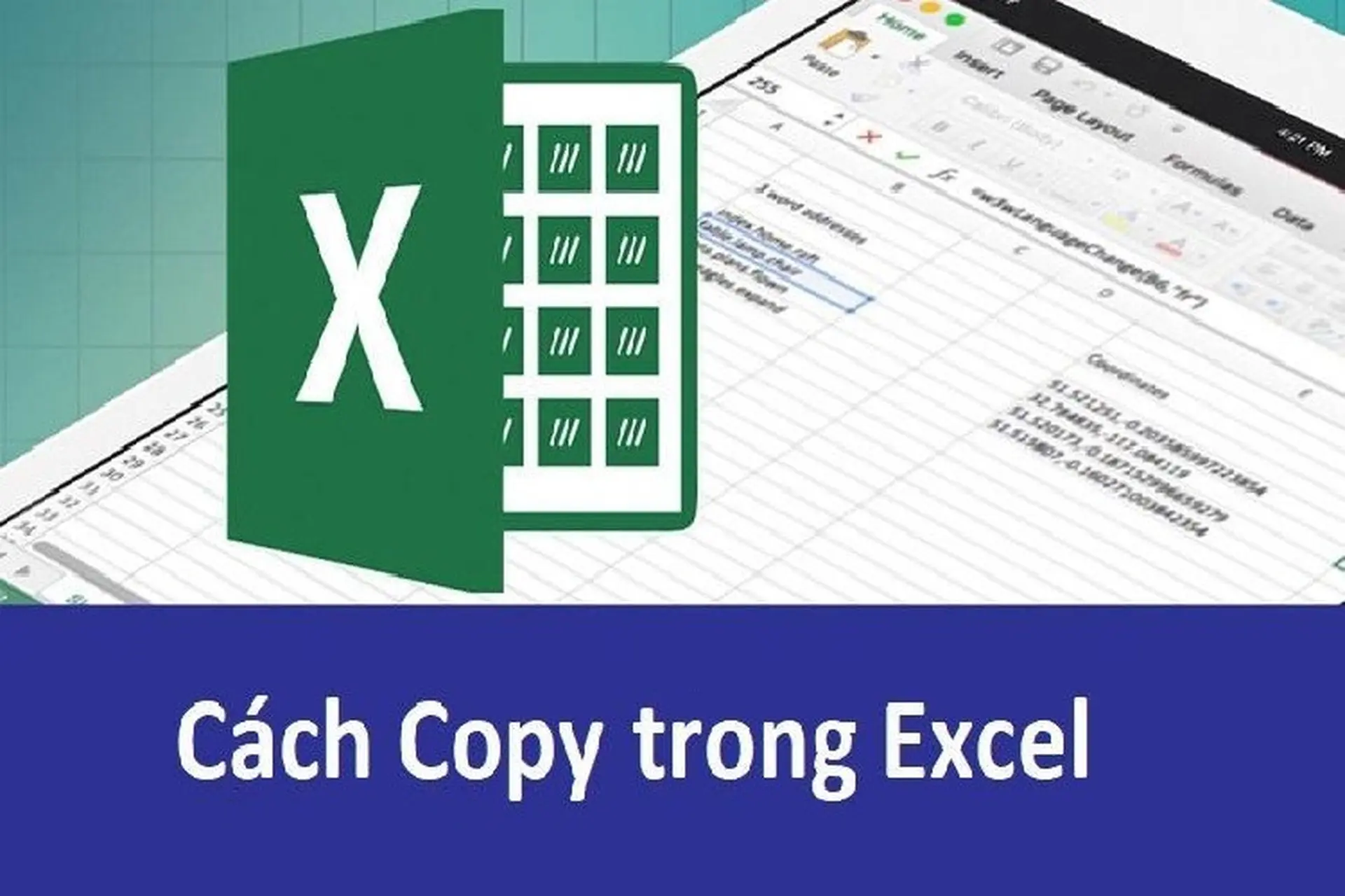 Cách copy trong Excel không bị lỗi, giữ nguyên định dạng