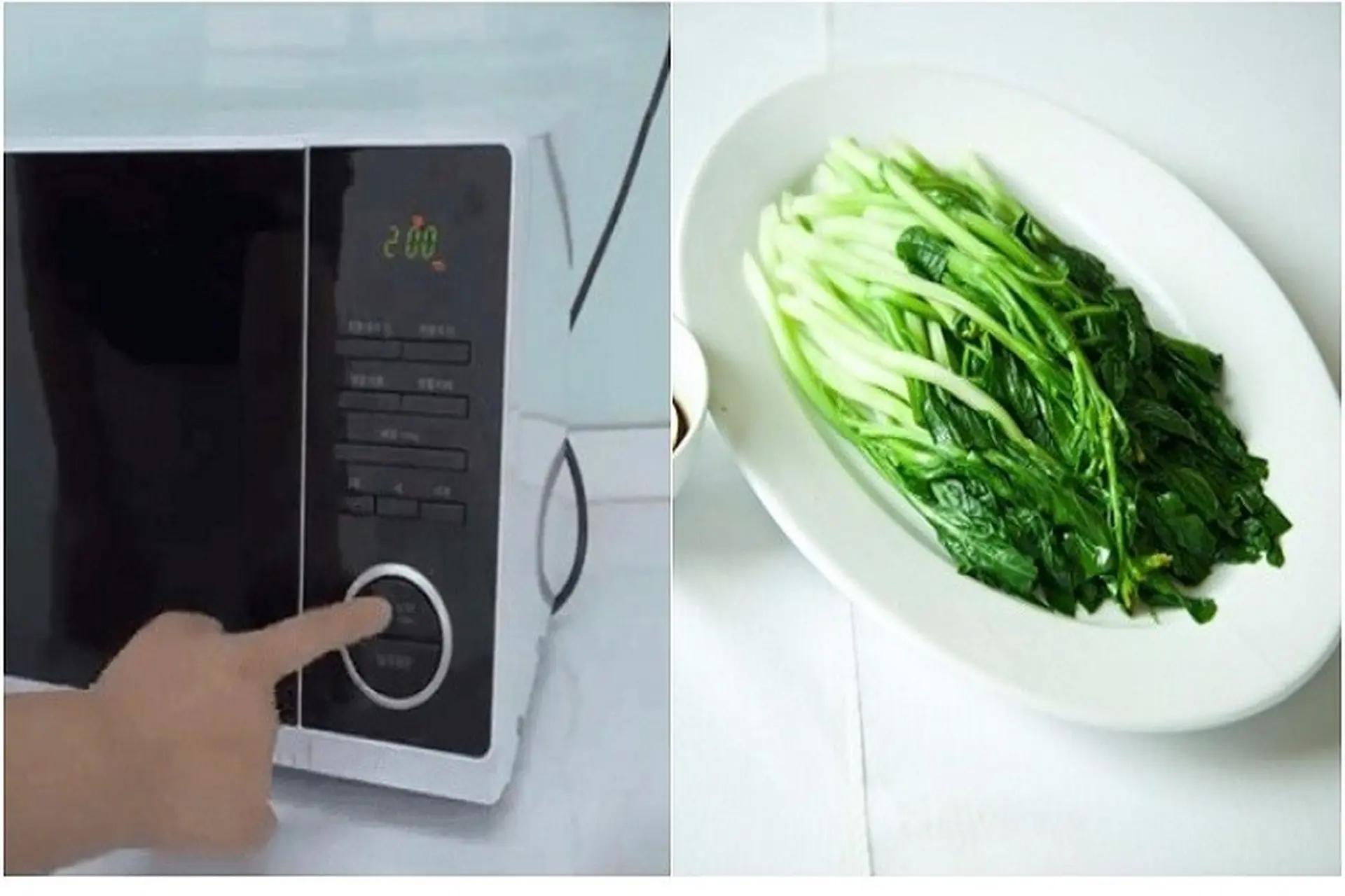 Cách luộc rau bằng lò vi sóng giữ trọn hương vị lẫn chất dinh dưỡng