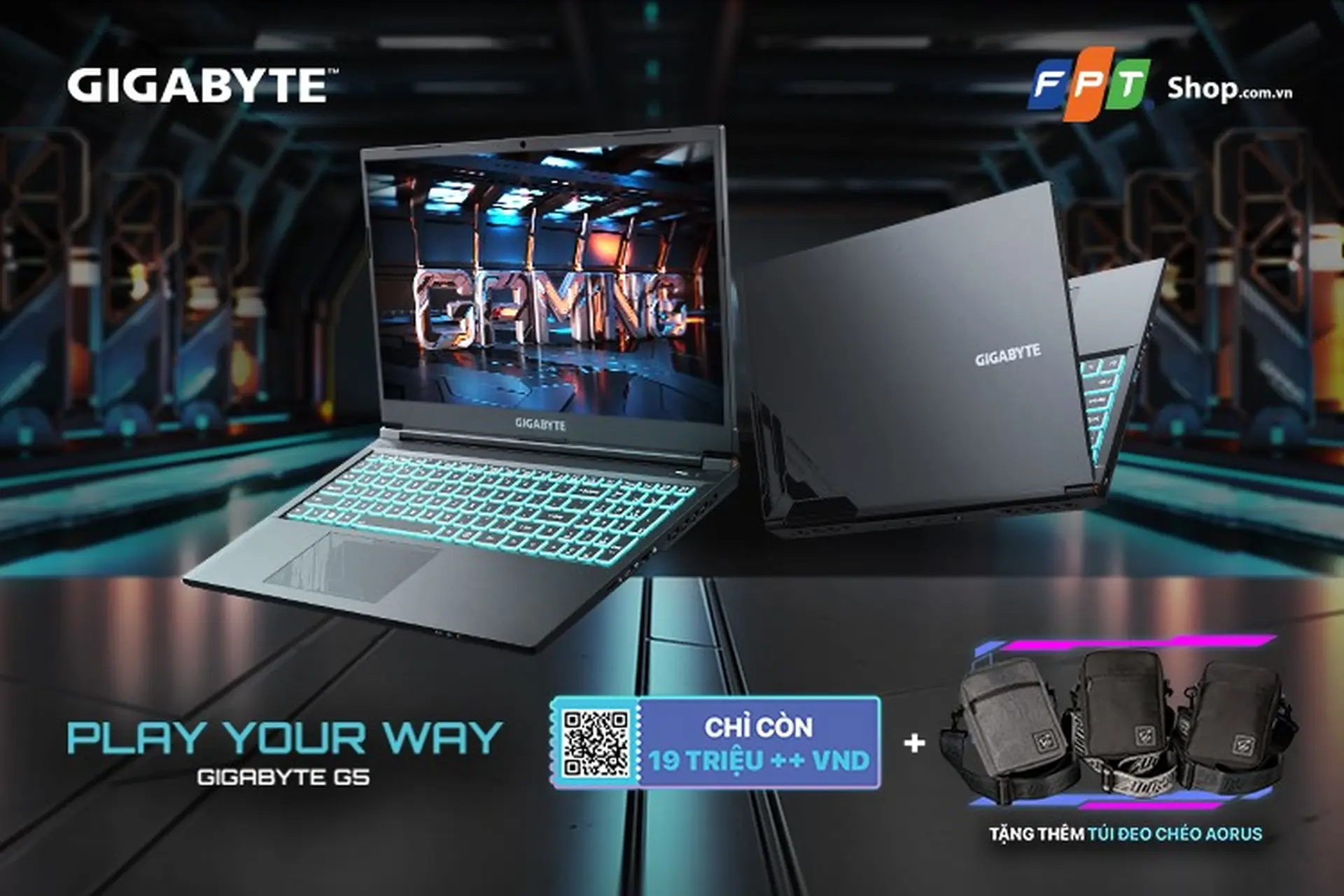 Nhanh tay mua ngay laptop Gigabyte G5 để nhận quà ‘cực phẩm’ tại FPT Shop