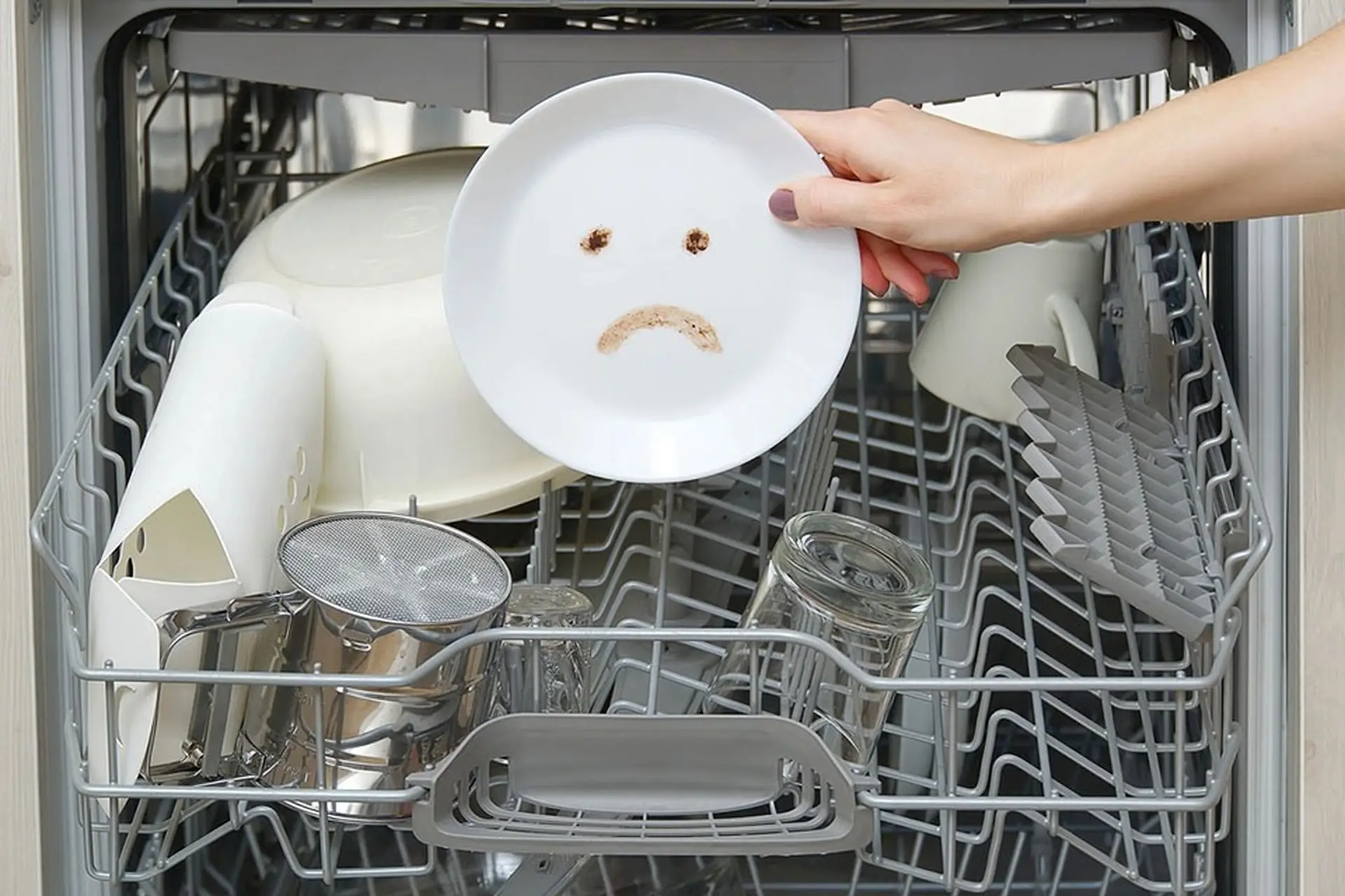 Máy rửa bát Galanz rửa không sạch