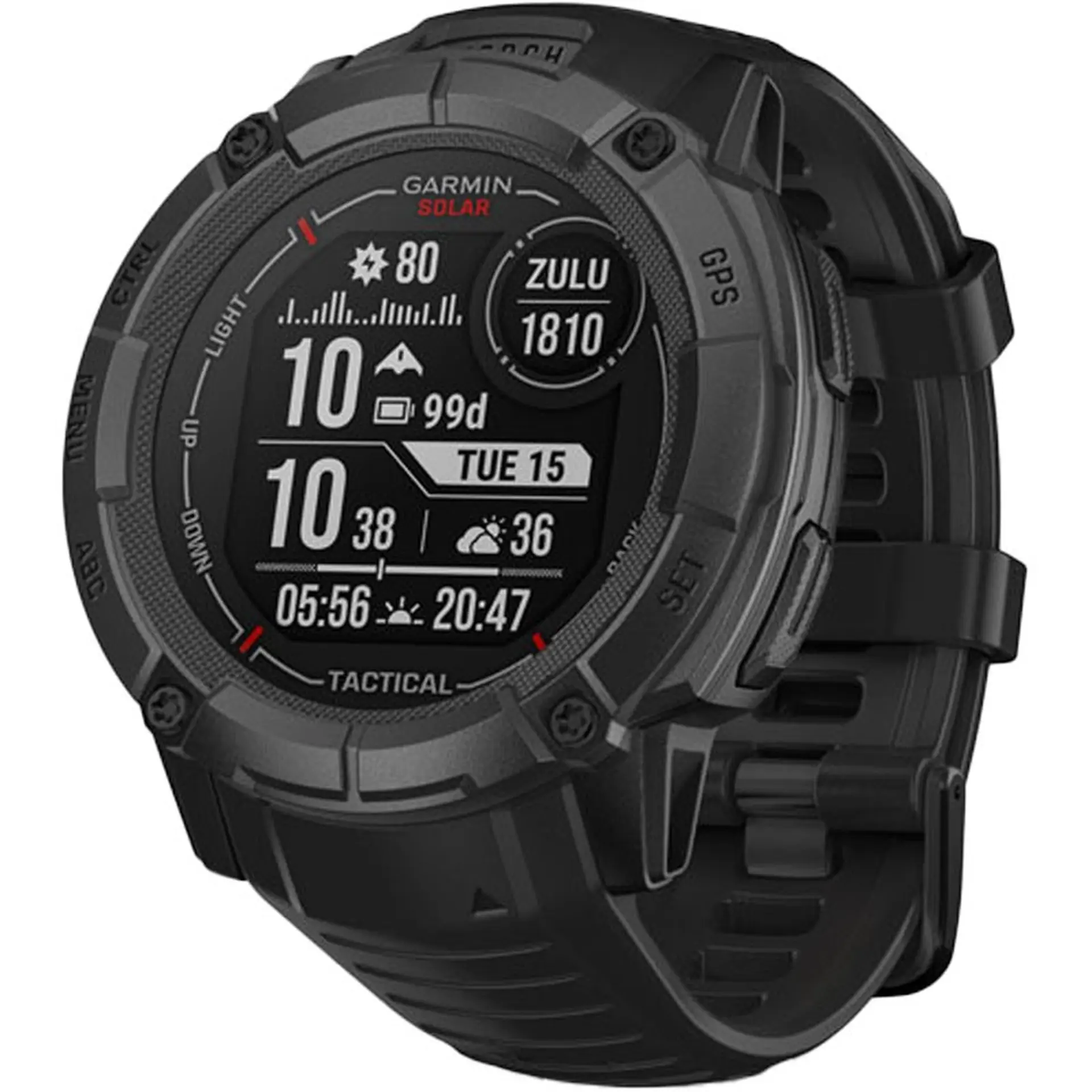 Đồng hồ thông minh Garmin Instinct 2X Solar Tactical