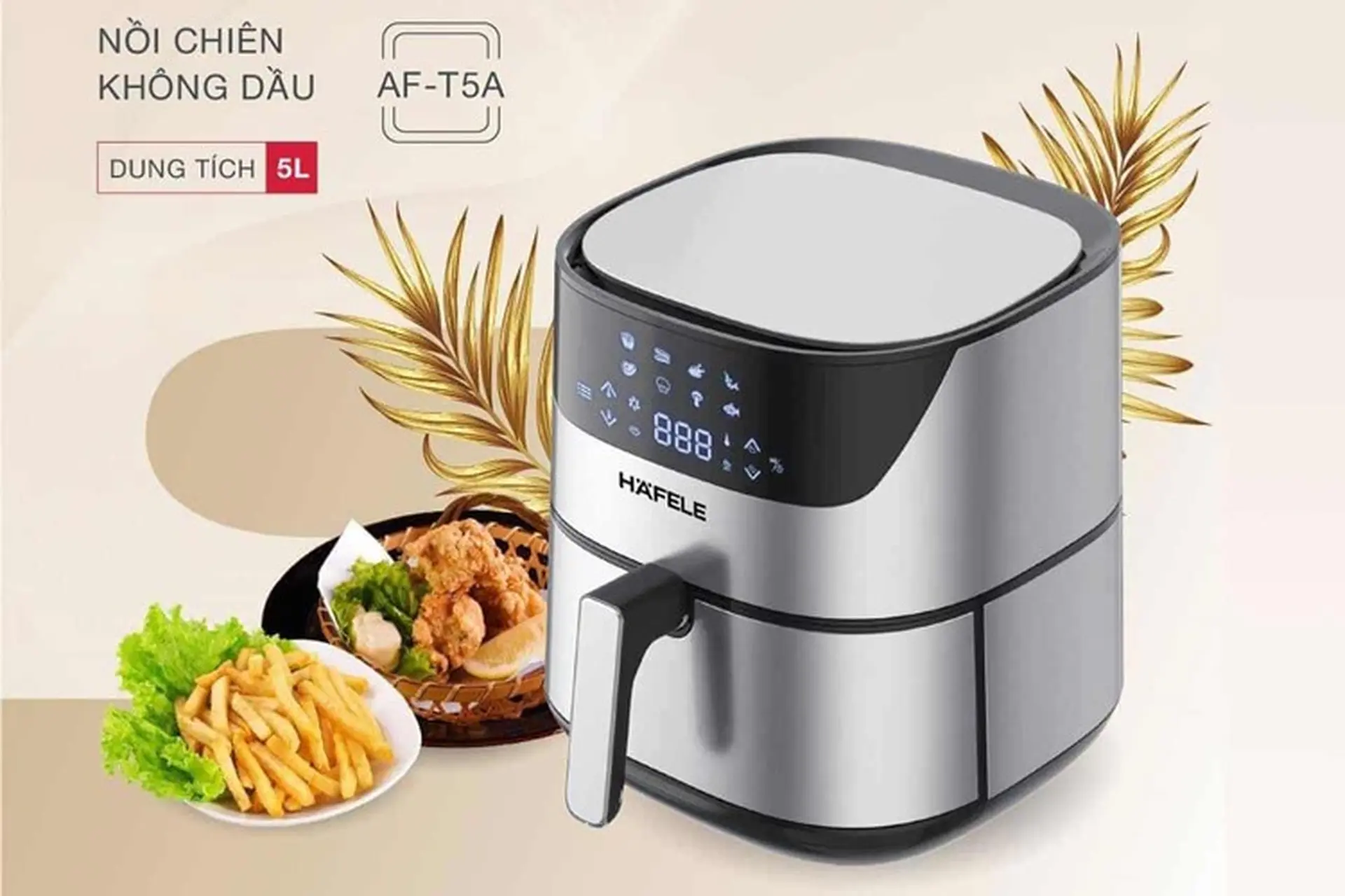 Cách sử dụng nồi chiên không dầu Hafele an toàn