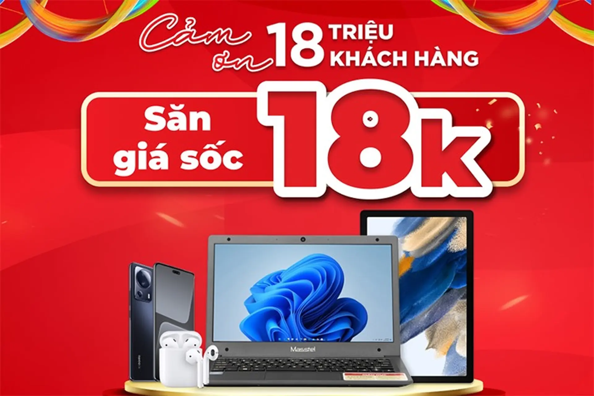 Minigame: Cảm ơn 18 triệu khách hàng, cùng săn hàng công nghệ chỉ 18.000 đồng tại FPT Shop