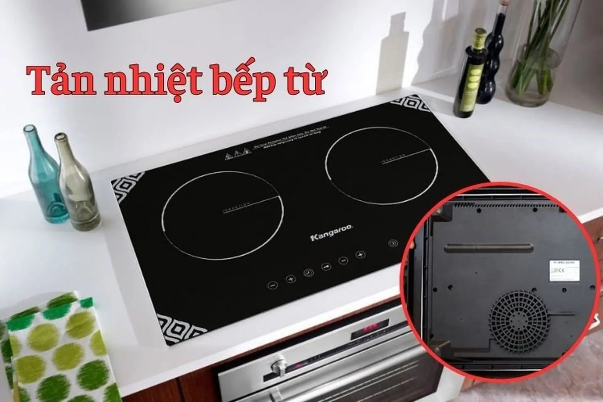 Tản nhiệt là gì? Tìm hiểu về bộ phận tản nhiệt trên bếp từ, bếp điện