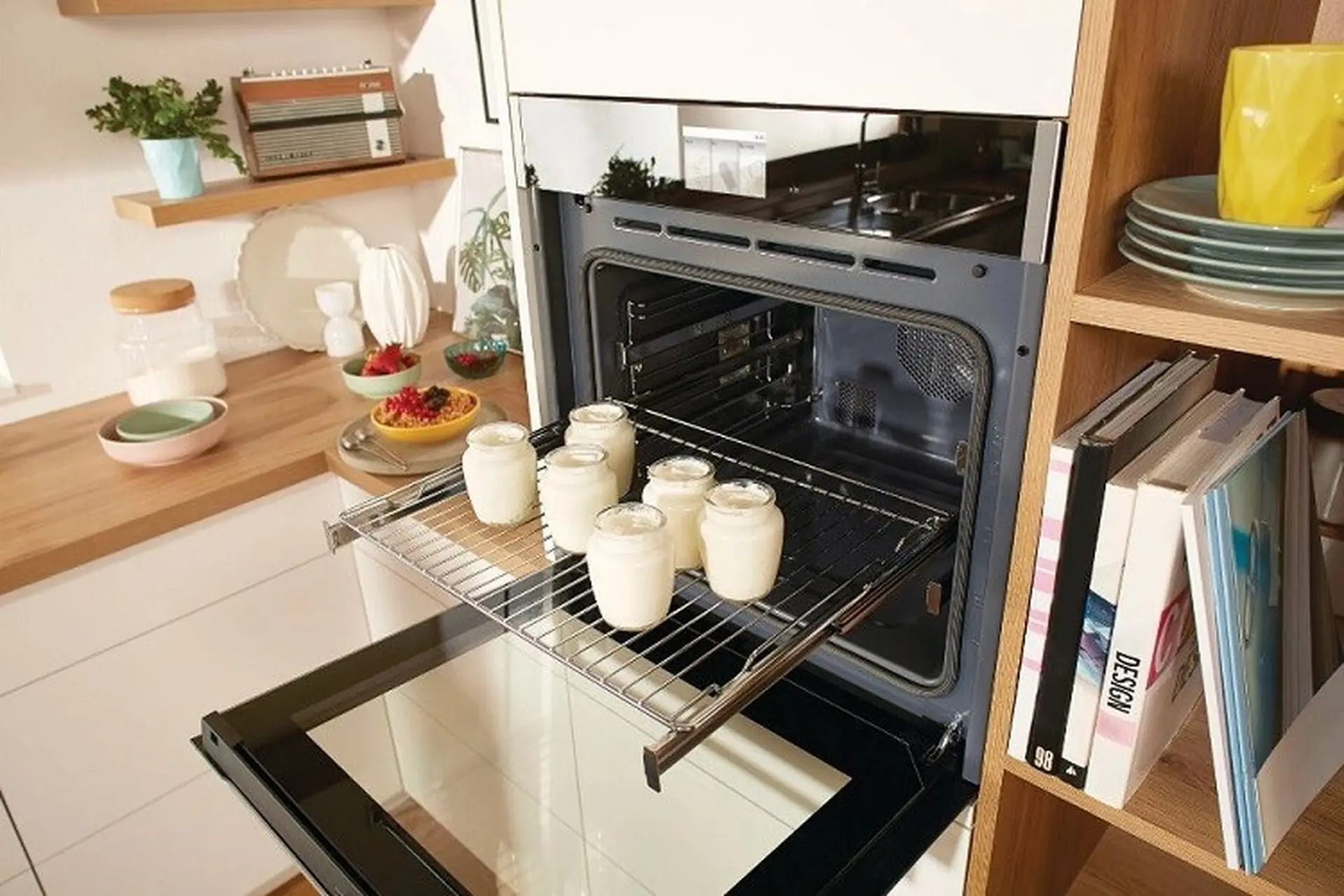 Bật mí cách ủ sữa chua bằng lò nướng sánh mịn, thơm ngon mà cực đơn giản