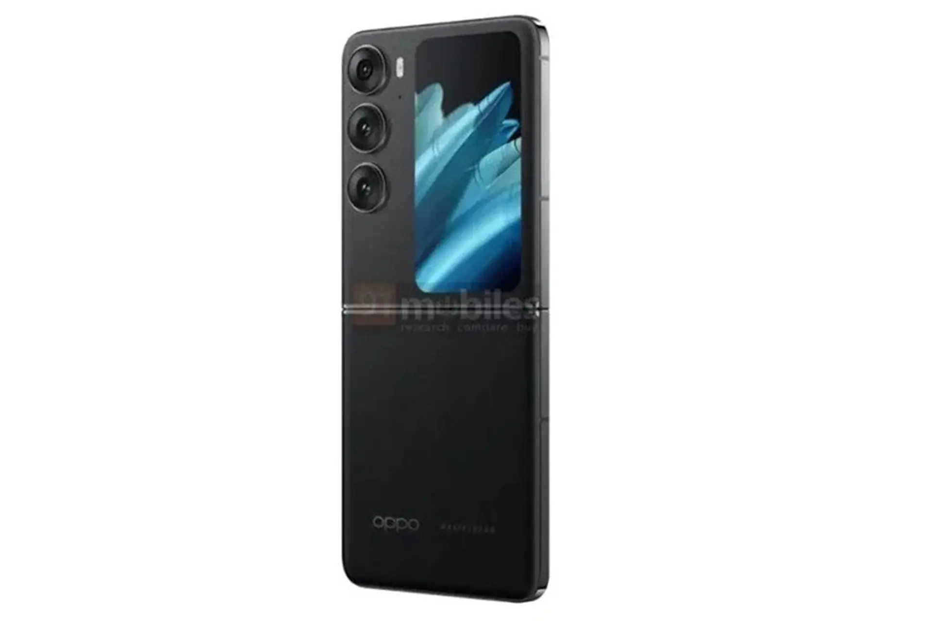 OPPO Find N3 Flip lộ ảnh render với 3 camera sau