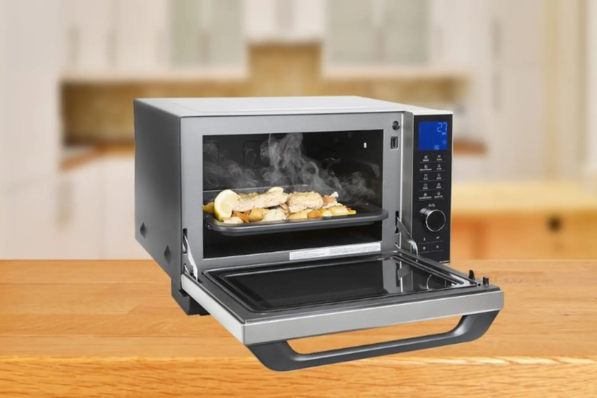 Lò vi sóng hơi nước là gì? Có điểm gì vượt trội so với lò vi sóng thông thường? 