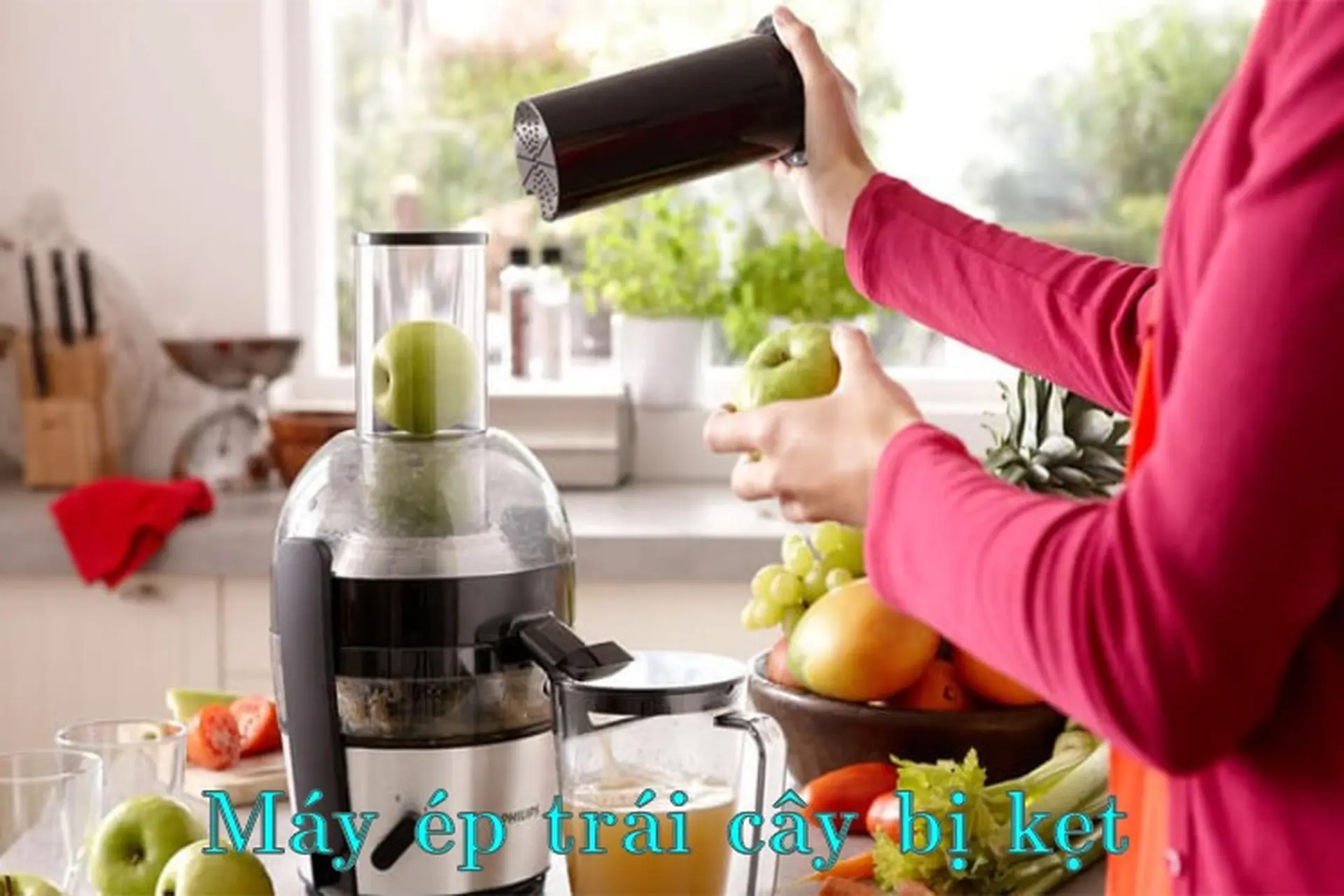 Máy ép trái cây bị kẹt - Cách xử lý nhanh chóng và hiệu quả nhất