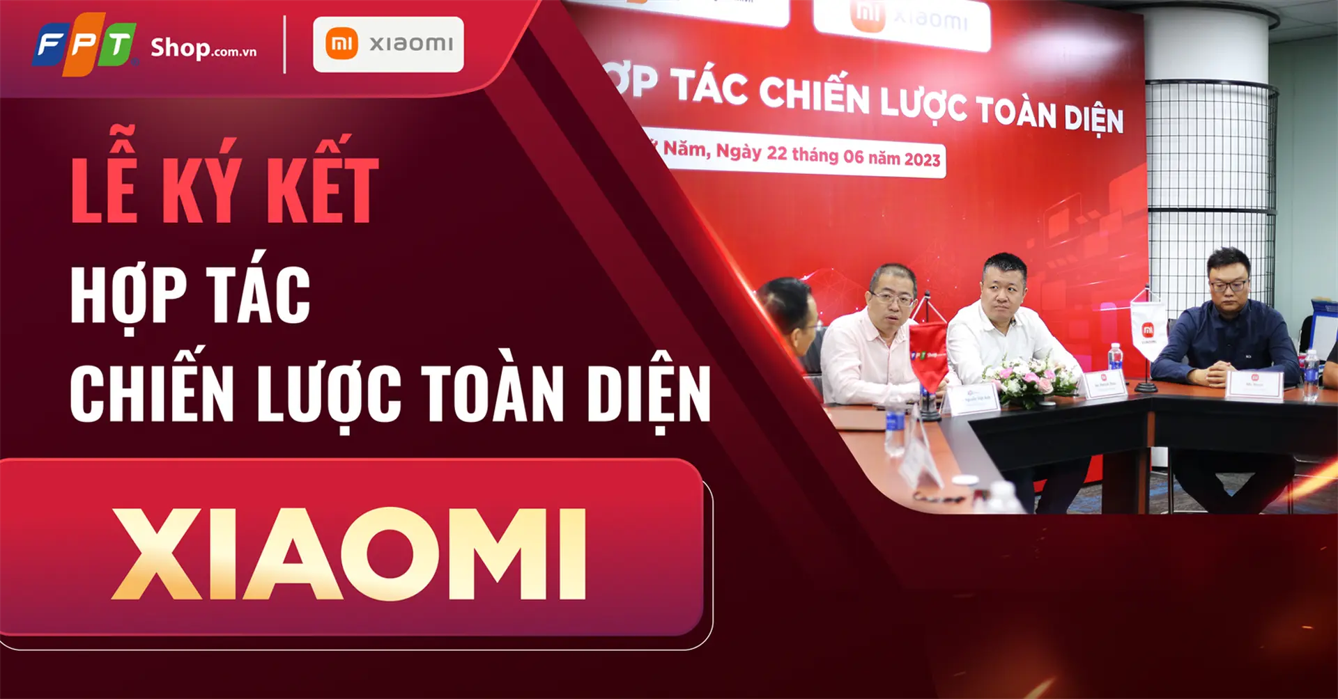 FPT trở thành đối tác chiến lược toàn diện của Xiaomi