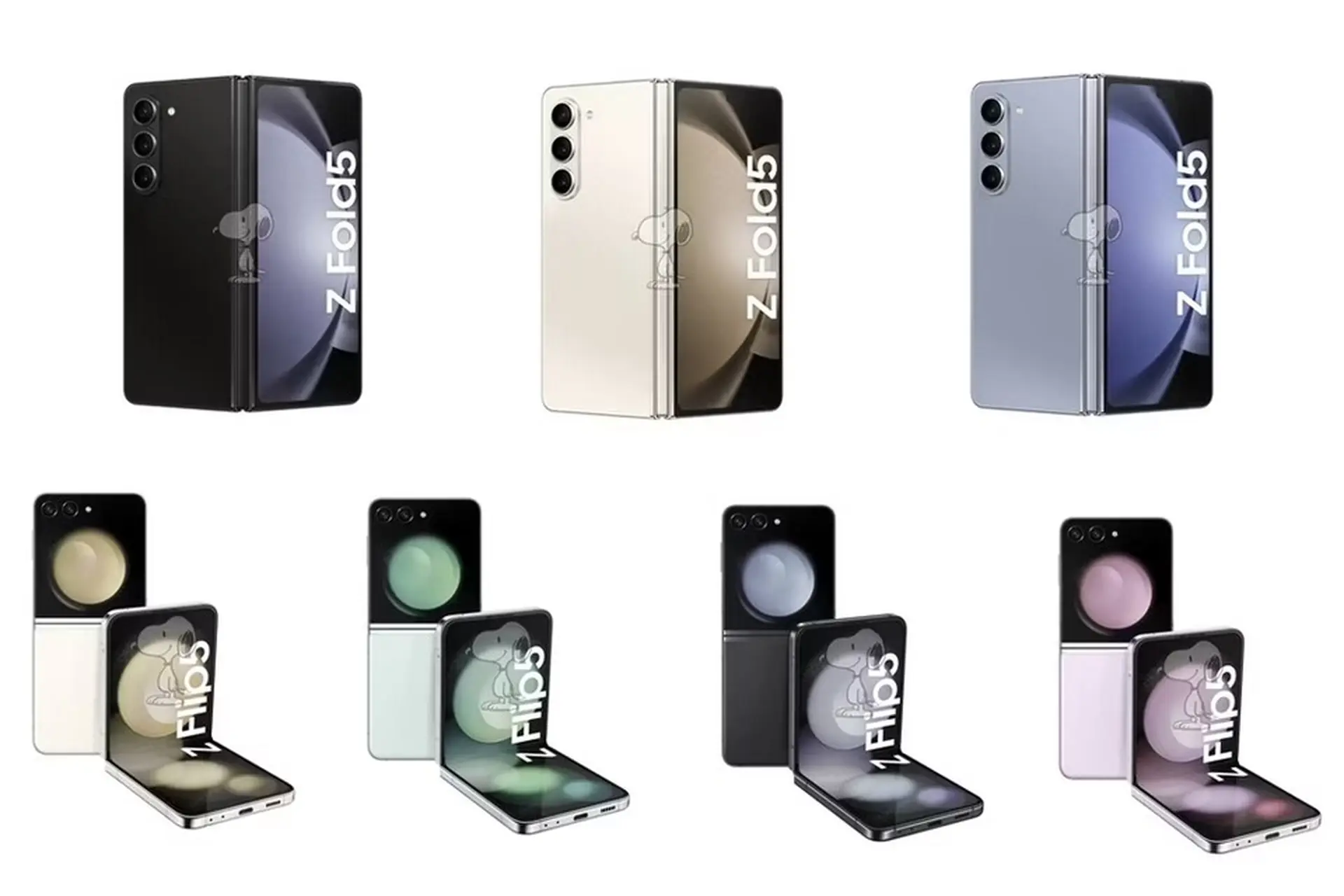 Đây là thông số kỹ thuật hoàn chỉnh của Samsung Galaxy Z Flip5 và Galaxy Z Fold5