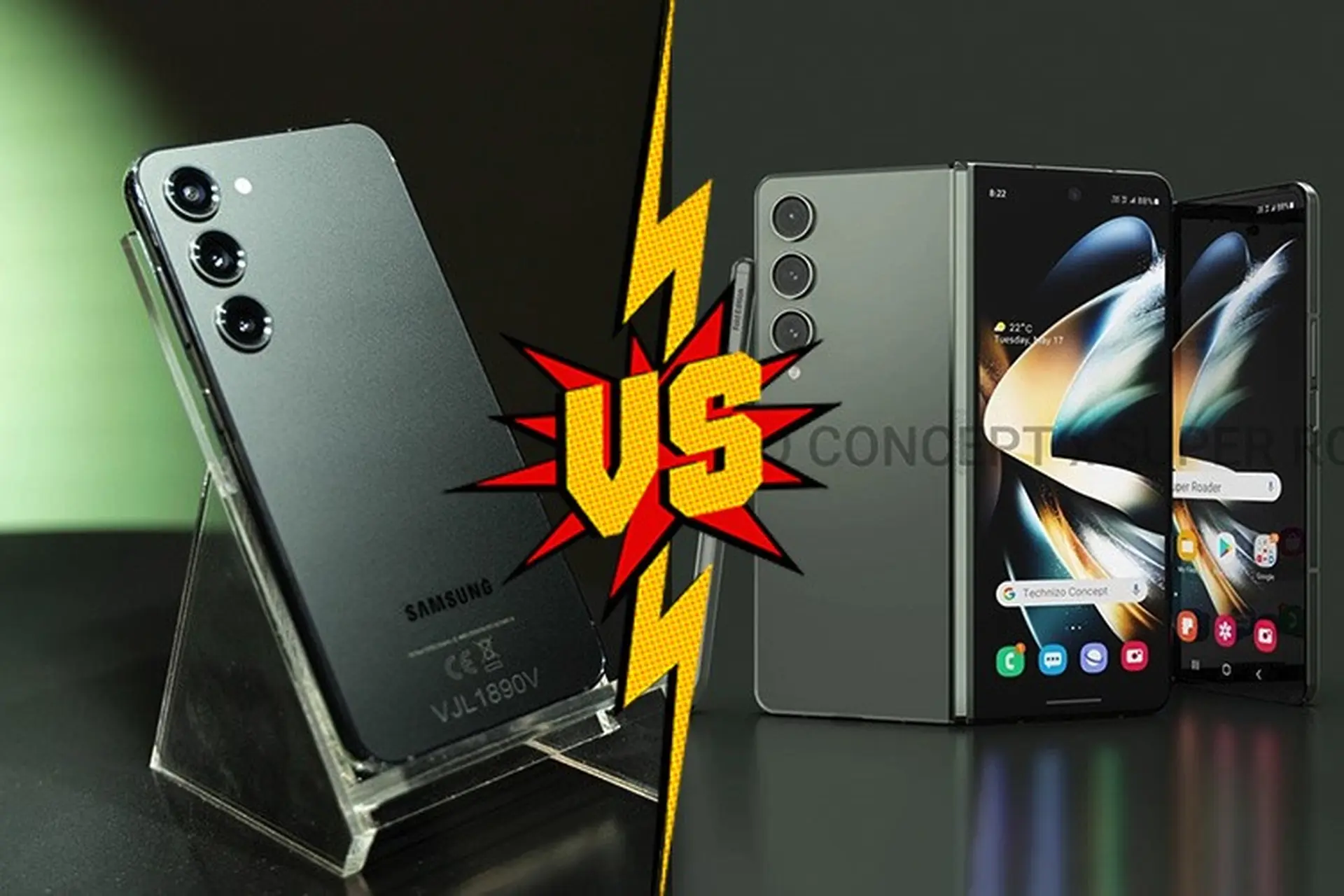 So sánh Galaxy Z Fold5 và Galaxy S23: Cuộc chiến giữa các chiến binh Samsung