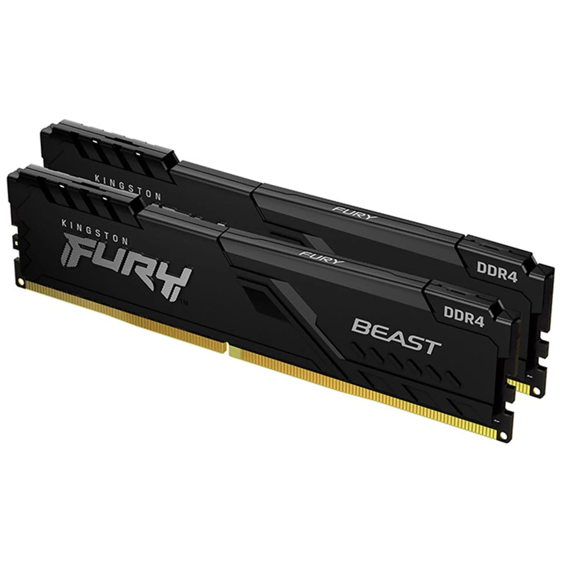 RAM Desktop Kingston Fury Beast 32GB (2x16GB) 3600Mhz DDR4 (KF436C18BBK2/32)