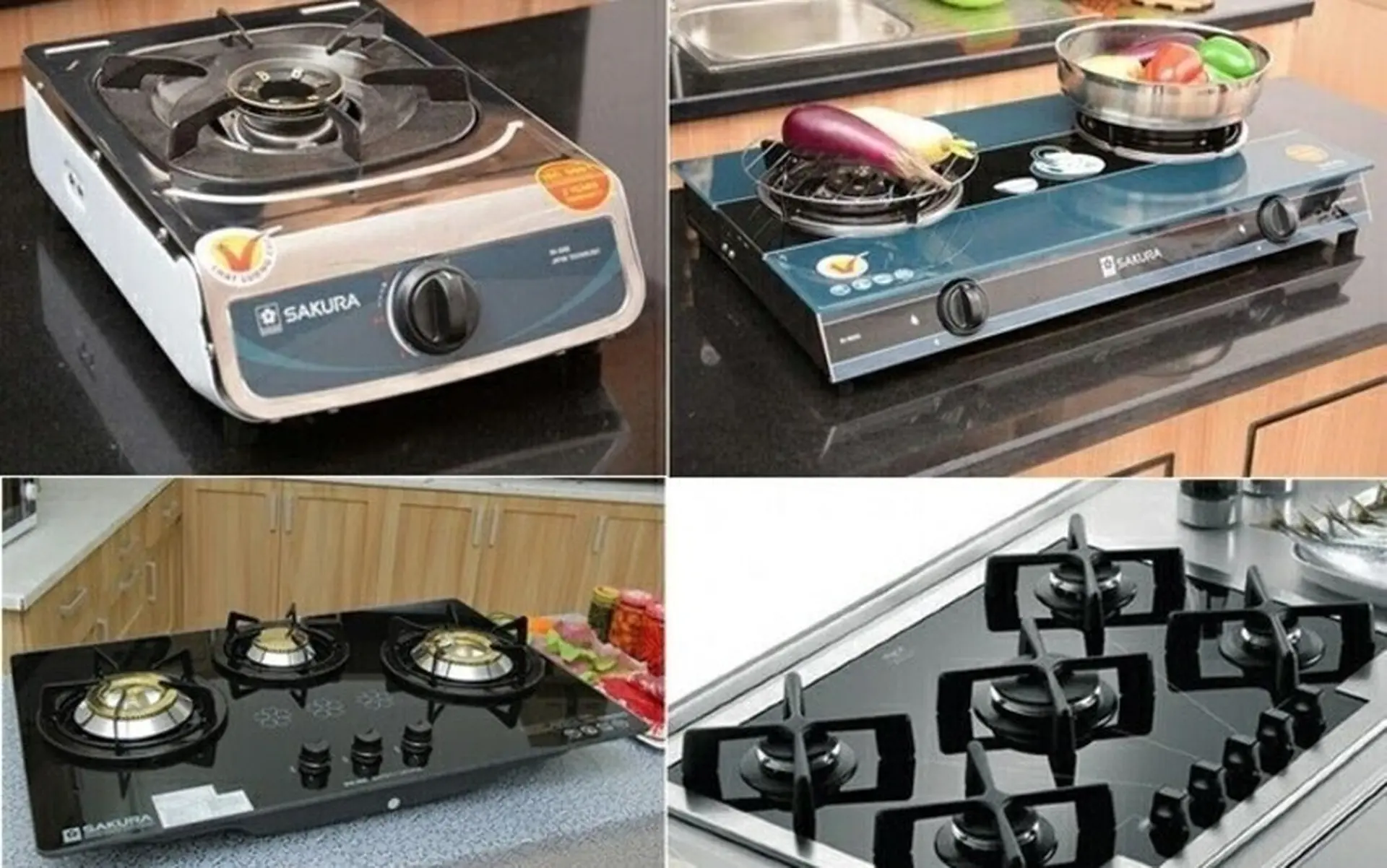 Tổng hợp các loại bếp ga thịnh hành trên thị trường hiện nay