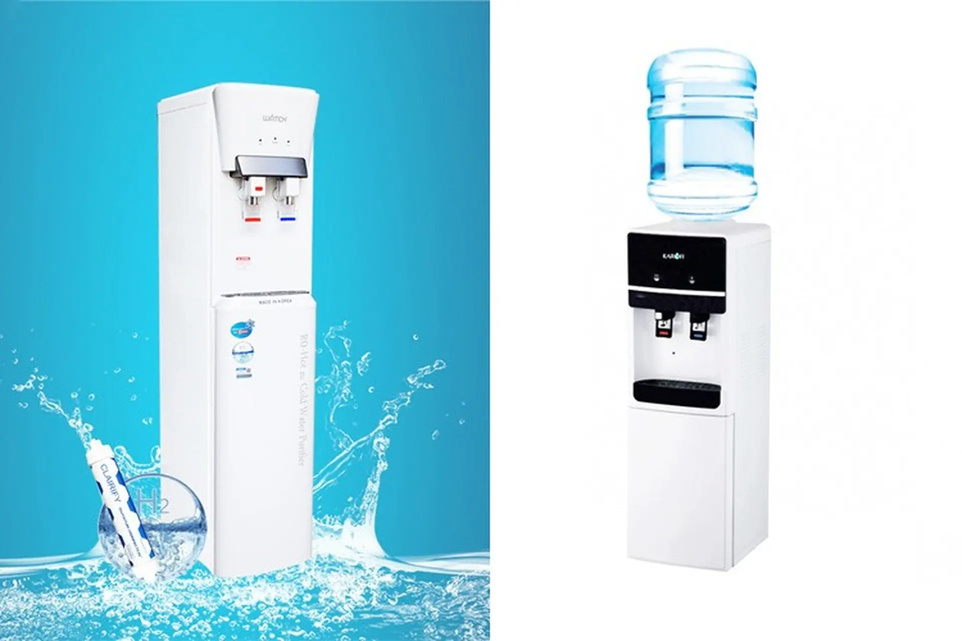 Nên mua cây nước nóng lạnh hay máy lọc nước nóng lạnh vào mùa hè?