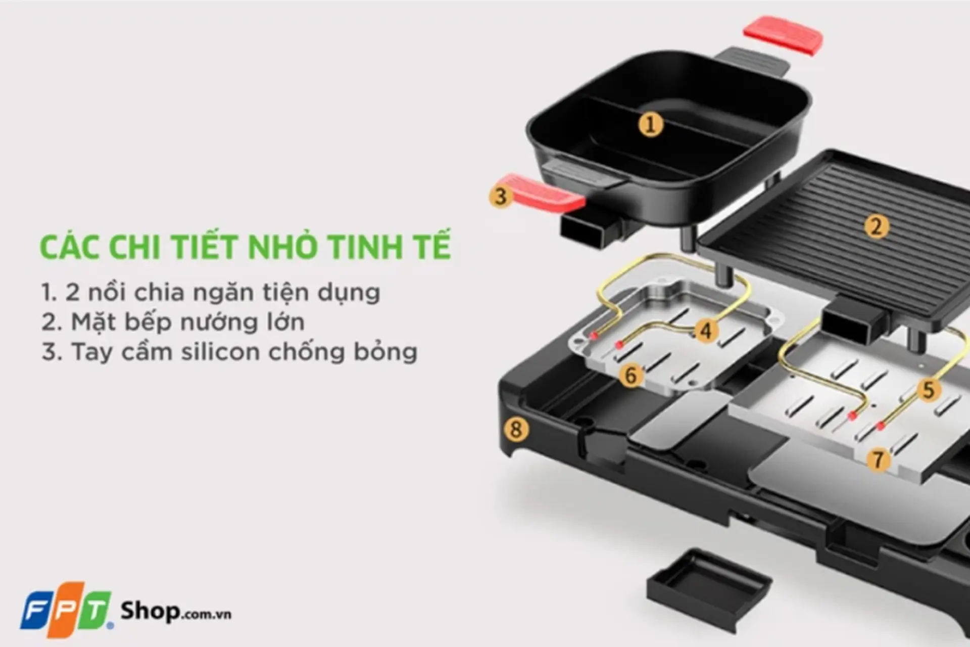 Top 4 nồi lẩu điện 2 ngăn được ưa chuộng nhất 2023