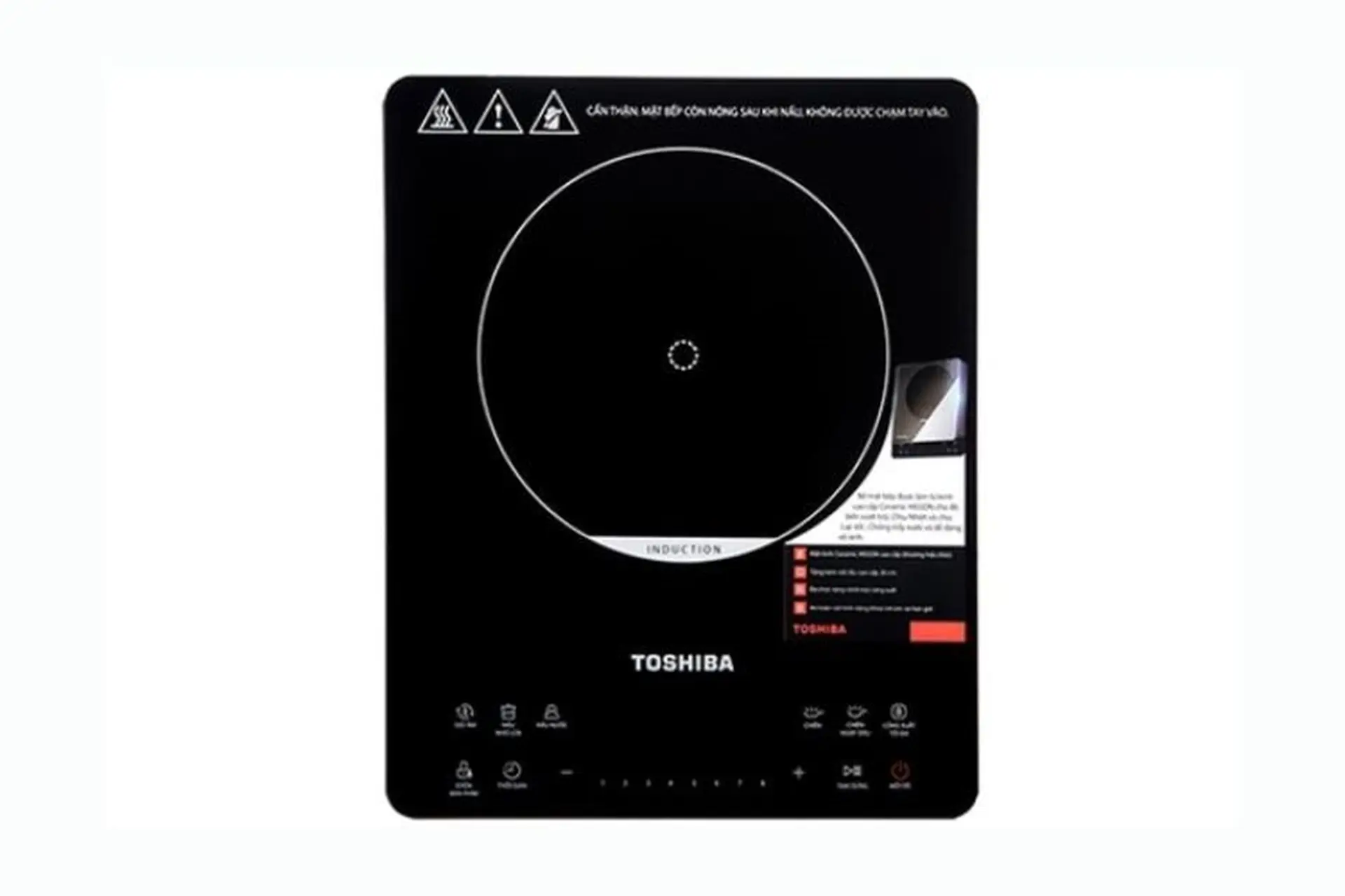 Review bếp điện từ đơn Toshiba IC-20S3PV: Sự lựa chọn thông minh cho bữa ăn tiện lợi