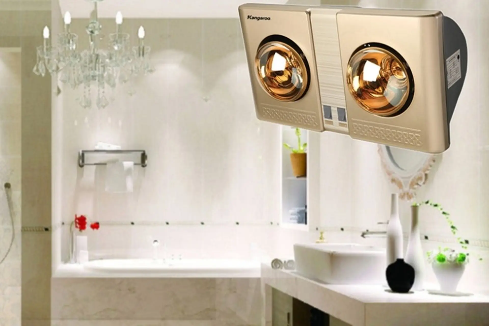 5 cách đơn giản giúp tăng tuổi thọ đèn sưởi nhà tắm bền lâu