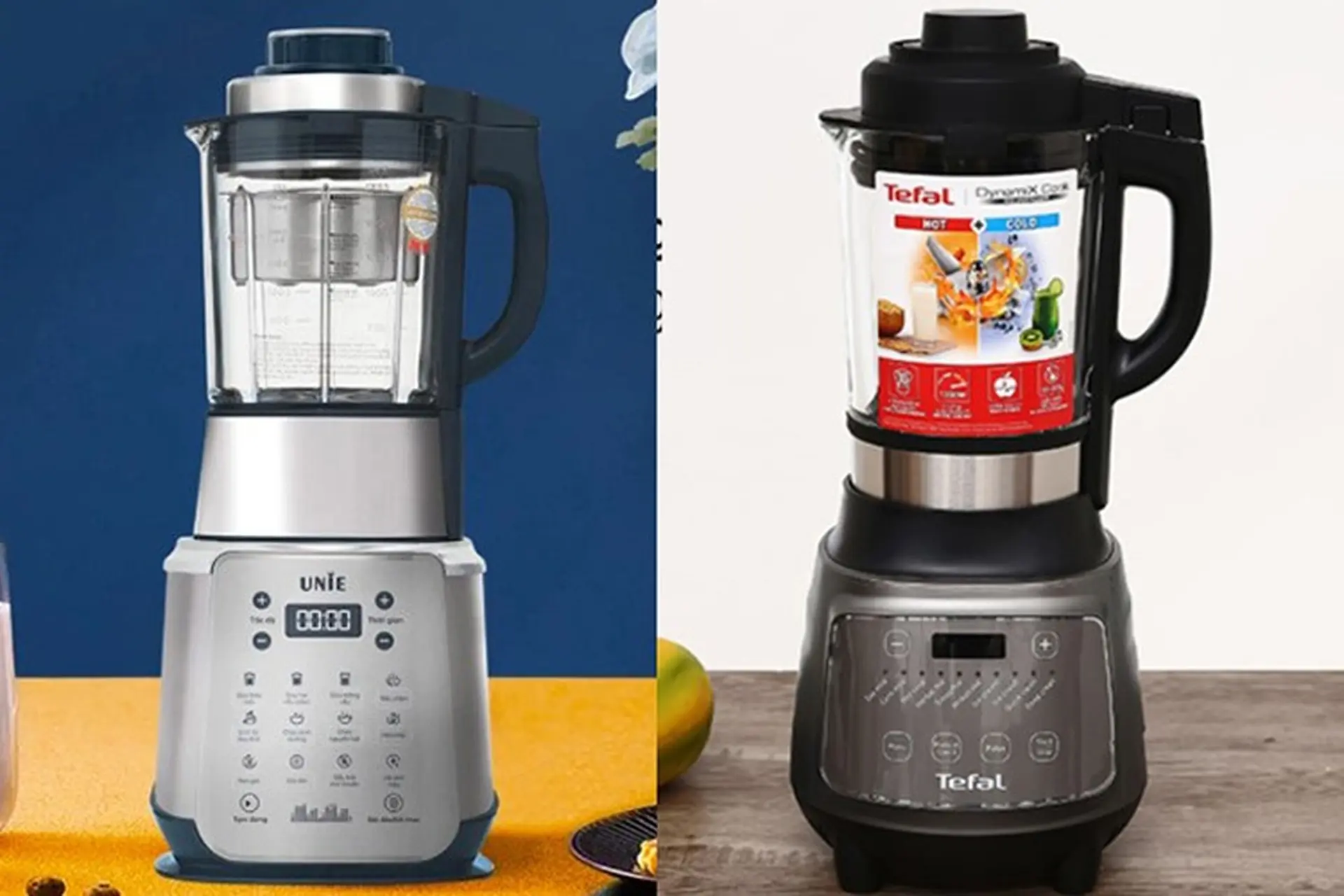 So sánh máy làm sữa hạt Tefal và Unie: Đâu là lựa chọn tốt hơn?