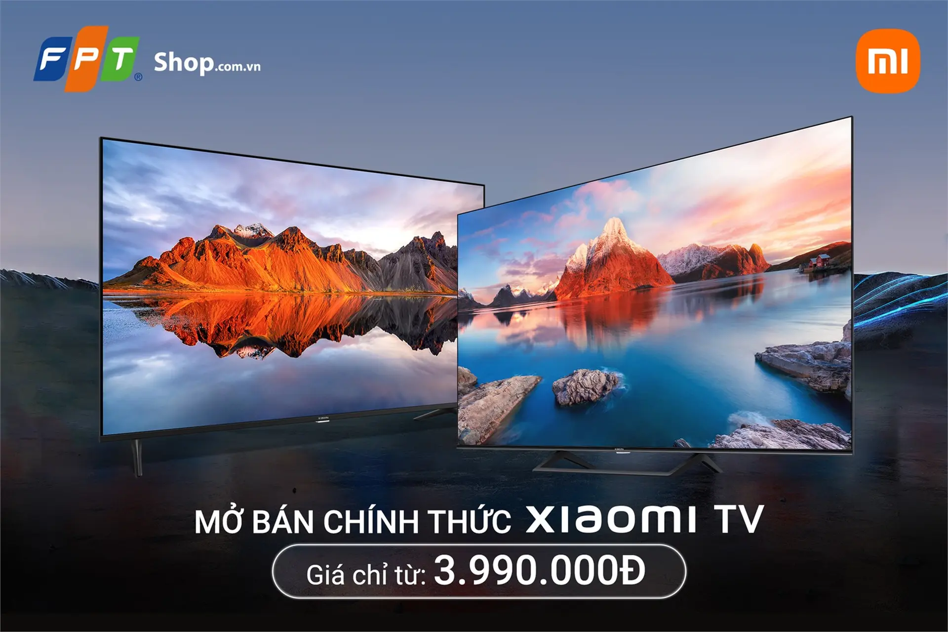 Chào đón tivi Xiaomi thế hệ mới: Ưu đãi ấn tượng giá chỉ hơn 3.000.000 đồng tại FPT Shop
