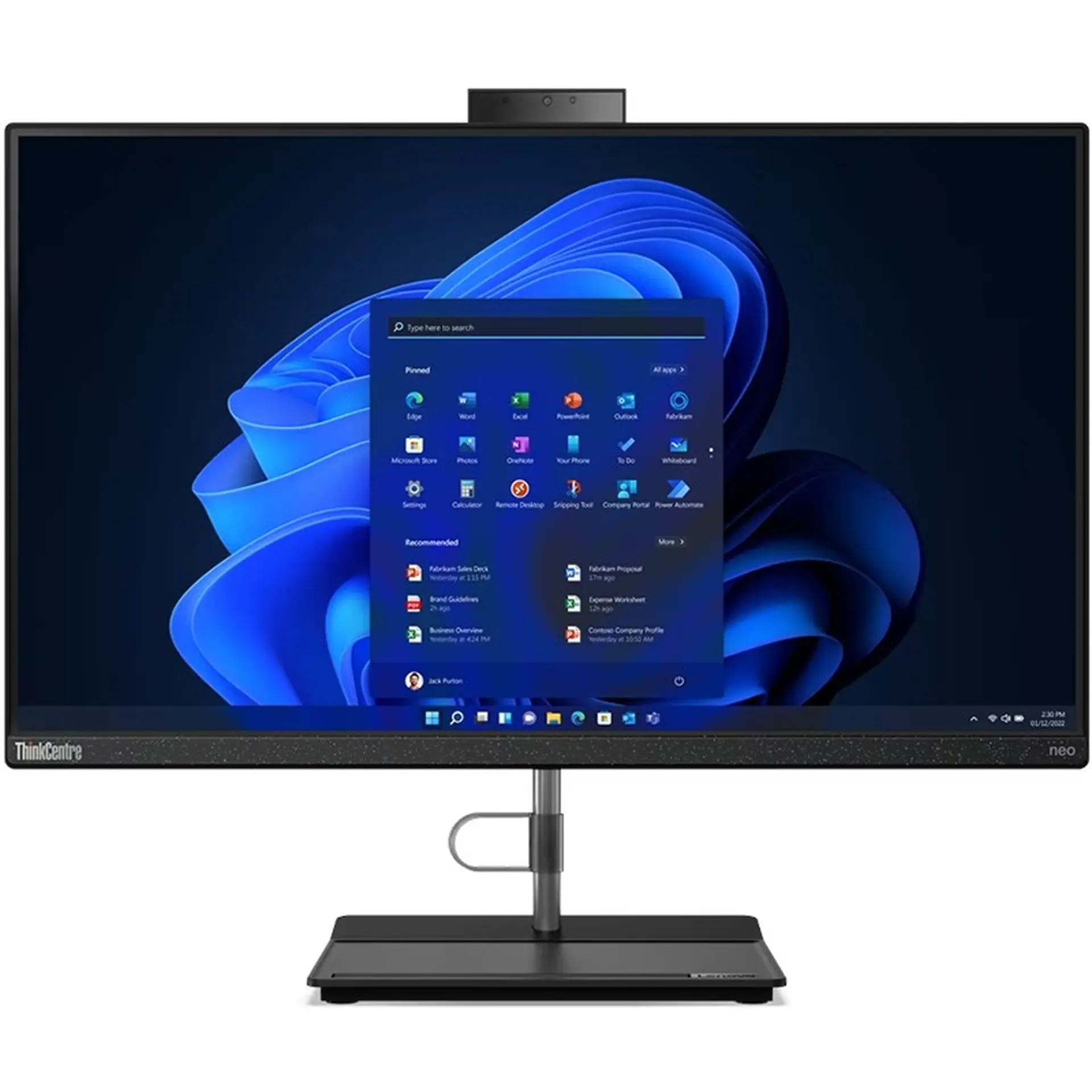 Máy tính AIO Lenovo ThinkCentre Neo 30a 24 Gen4 i5 13420H/8GB/512GB/23.8"FHD/K/M/Win 11