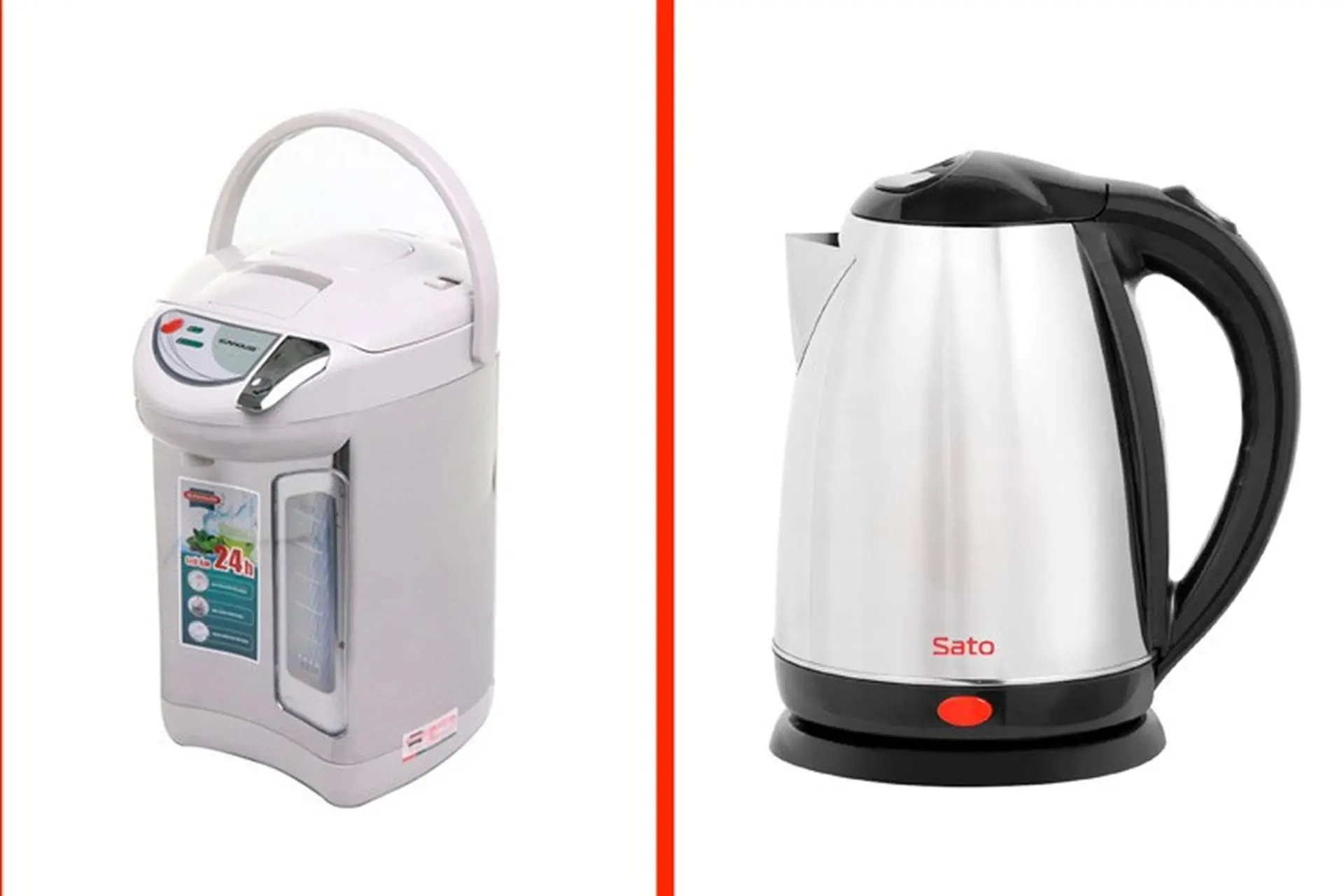 Nên mua bình thủy điện hay ấm siêu tốc để đun nước sôi?