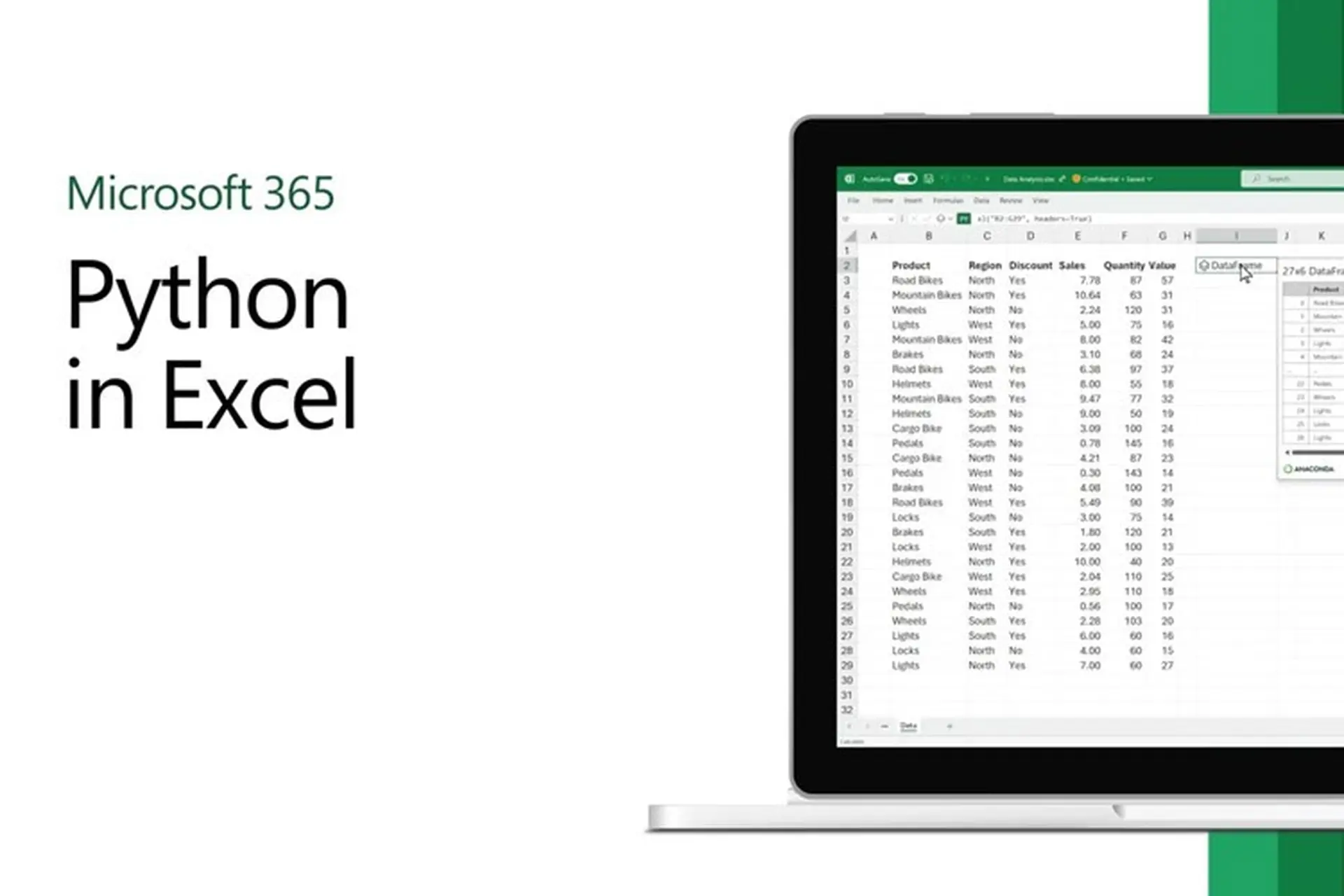 Microsoft đang tích hợp Python vào Excel
