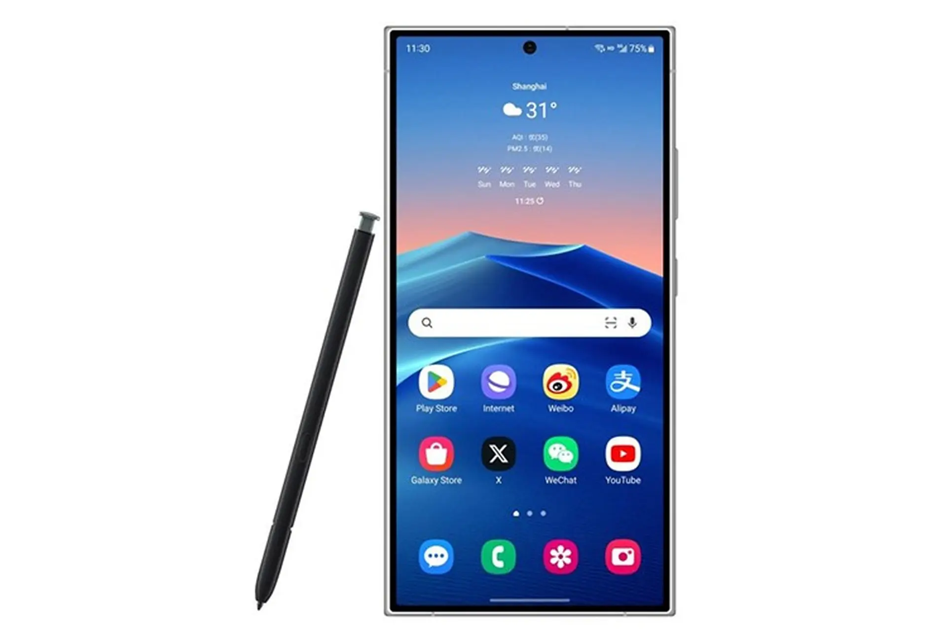 Samsung Galaxy S24 Ultra lộ ảnh render với màn hình phẳng