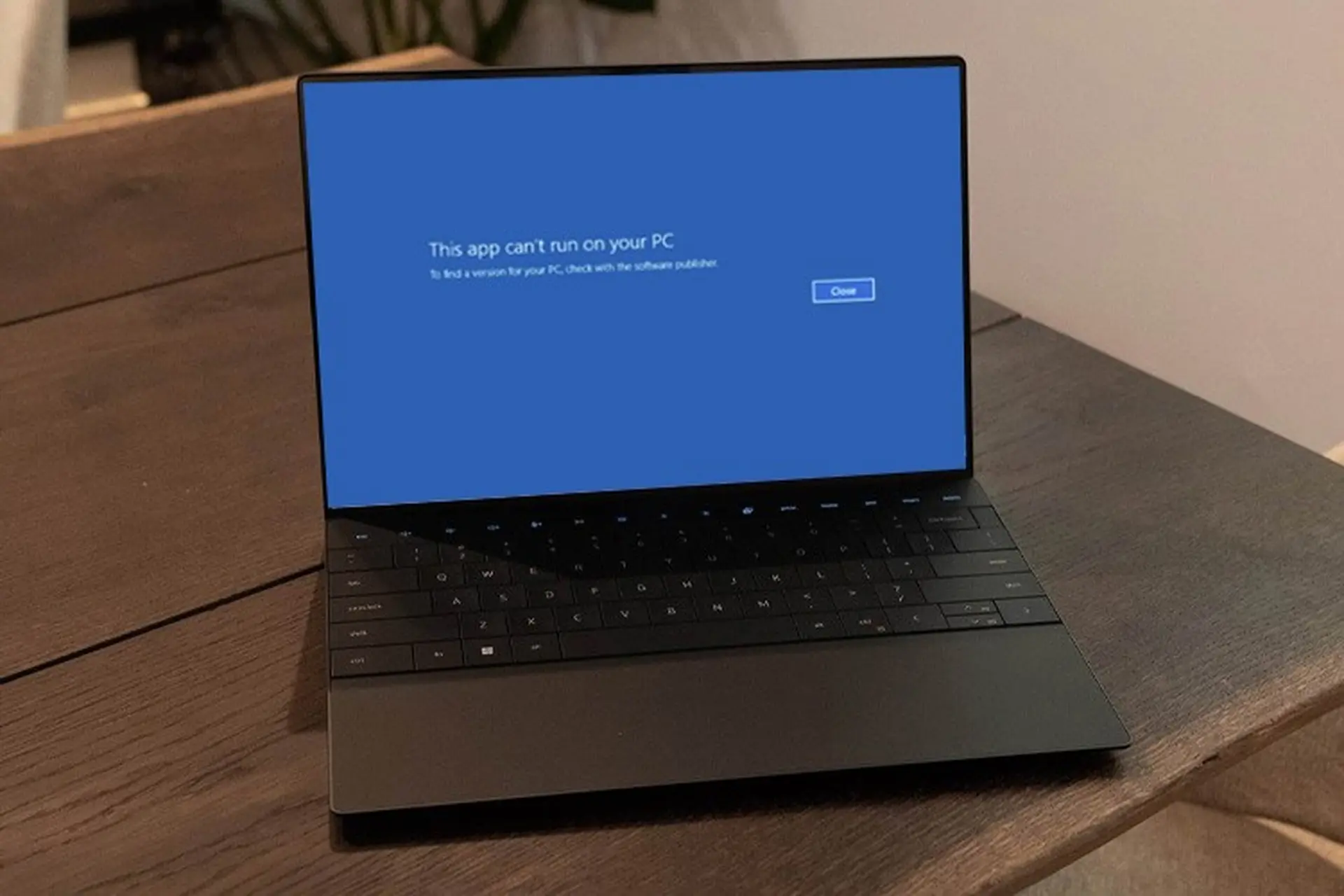 Fix lỗi This App Can’t Run on Your PC trên Windows