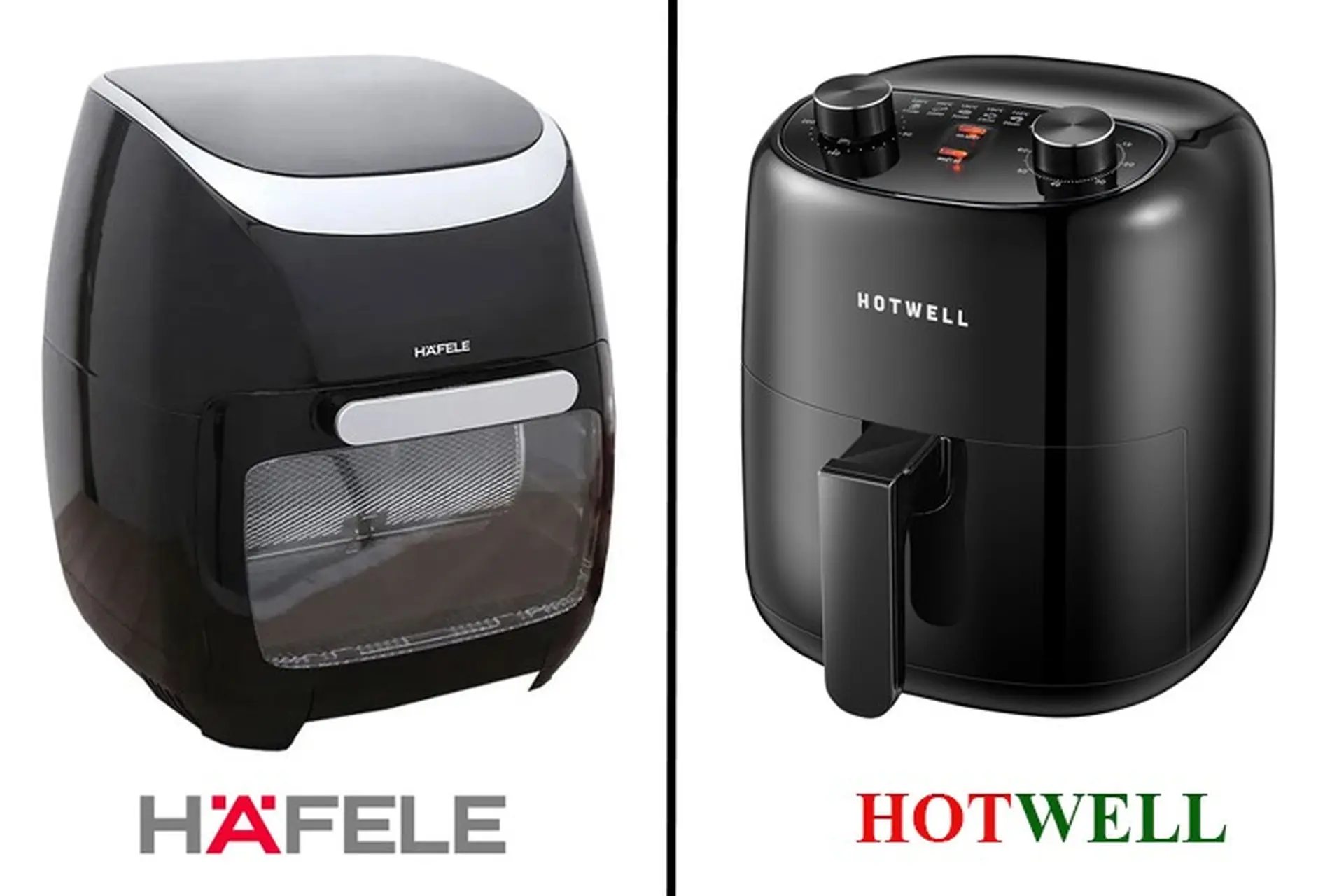 So sánh nồi chiên không dầu Hafele và Hotwell: Dòng nào cao cấp hơn?