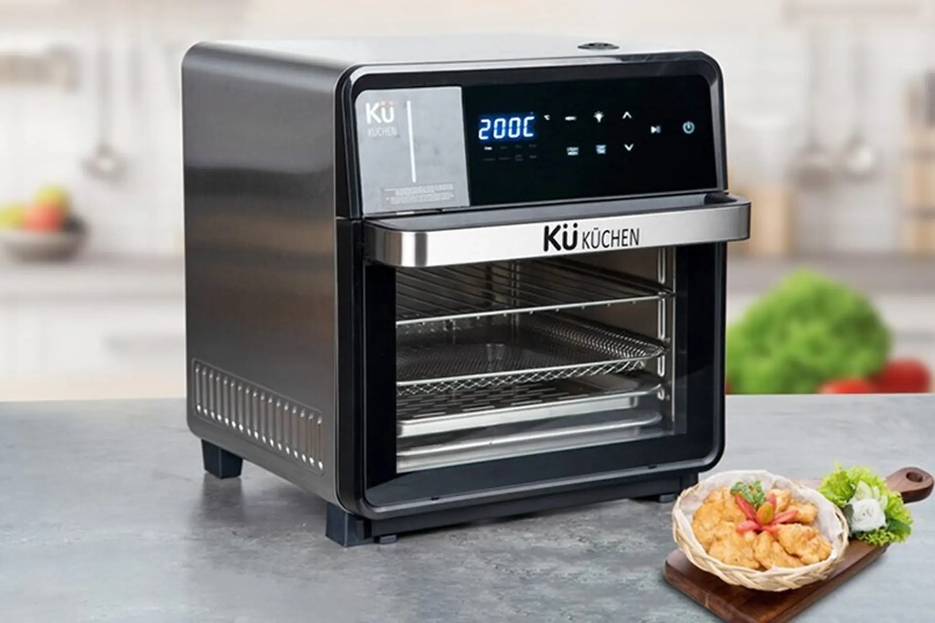 Nồi chiên không dầu Kuchen có tốt không? Đánh giá các đặc điểm của nồi chiên không dầu Kuchen