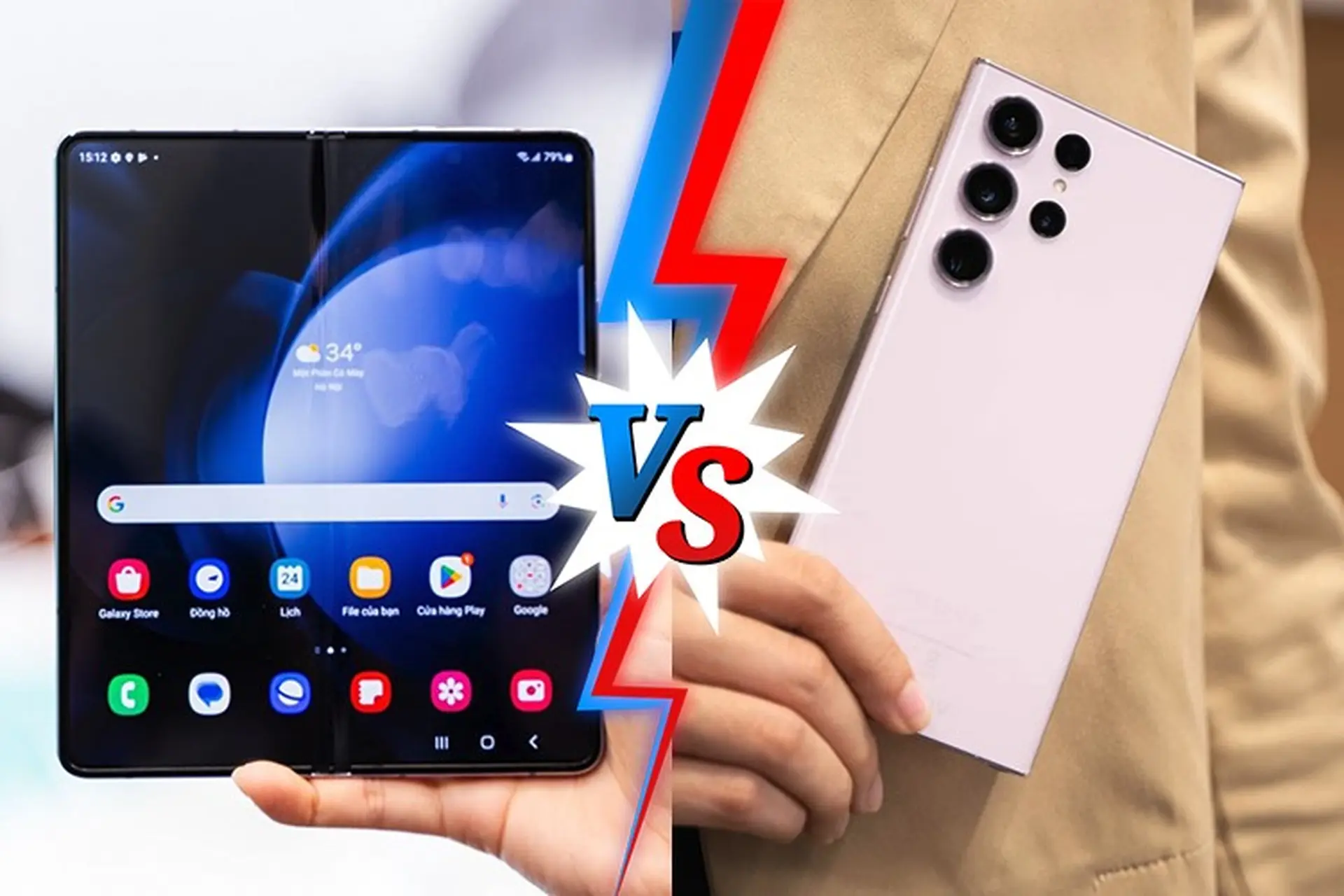 So sánh Samsung Galaxy Z Fold5 và Galaxy S23 Ultra: Lựa chọn nào “đáng tiền” hơn?