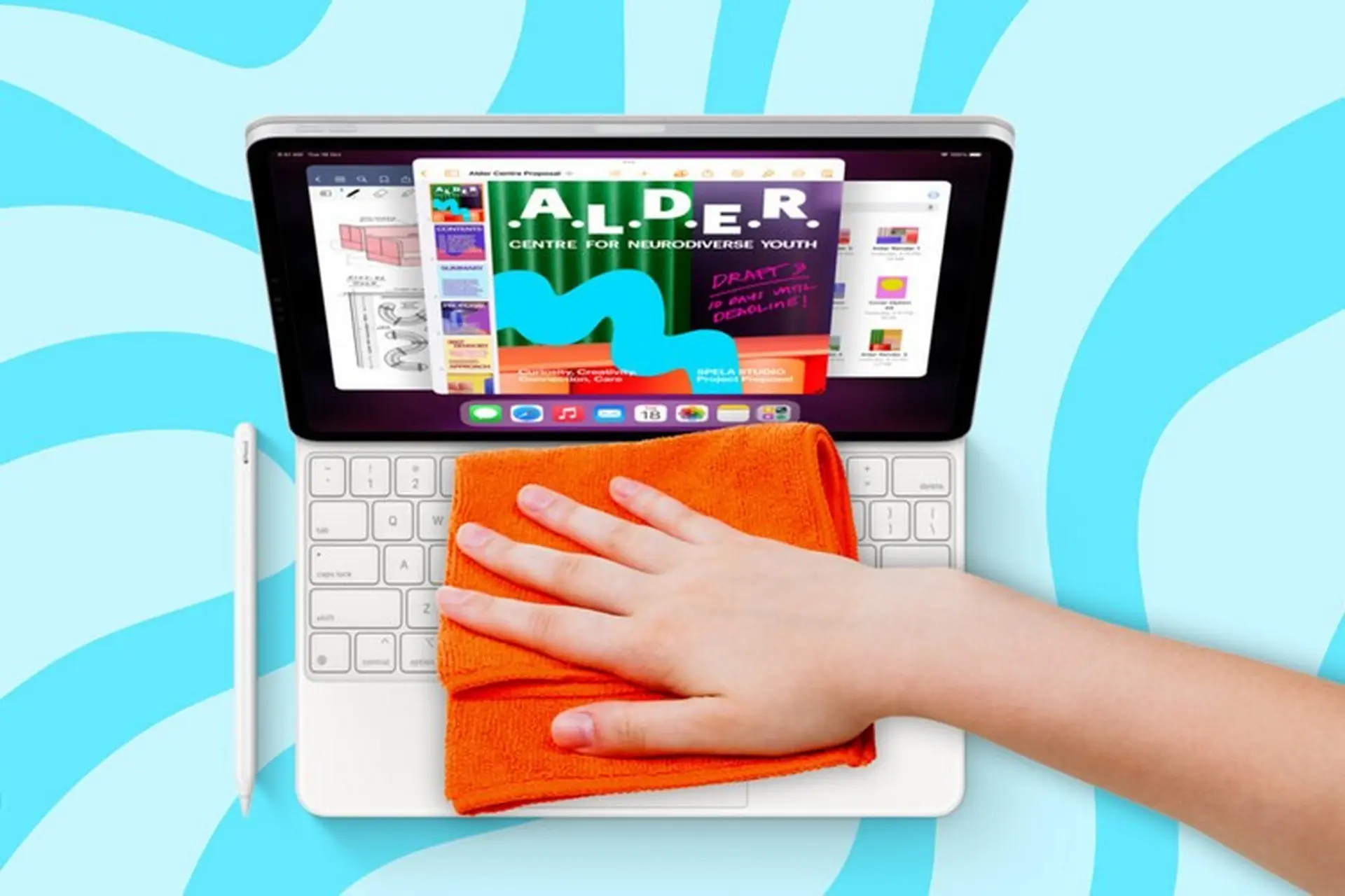 Những cách vệ sinh màn hình và phụ kiện iPad nhất định phải biết 