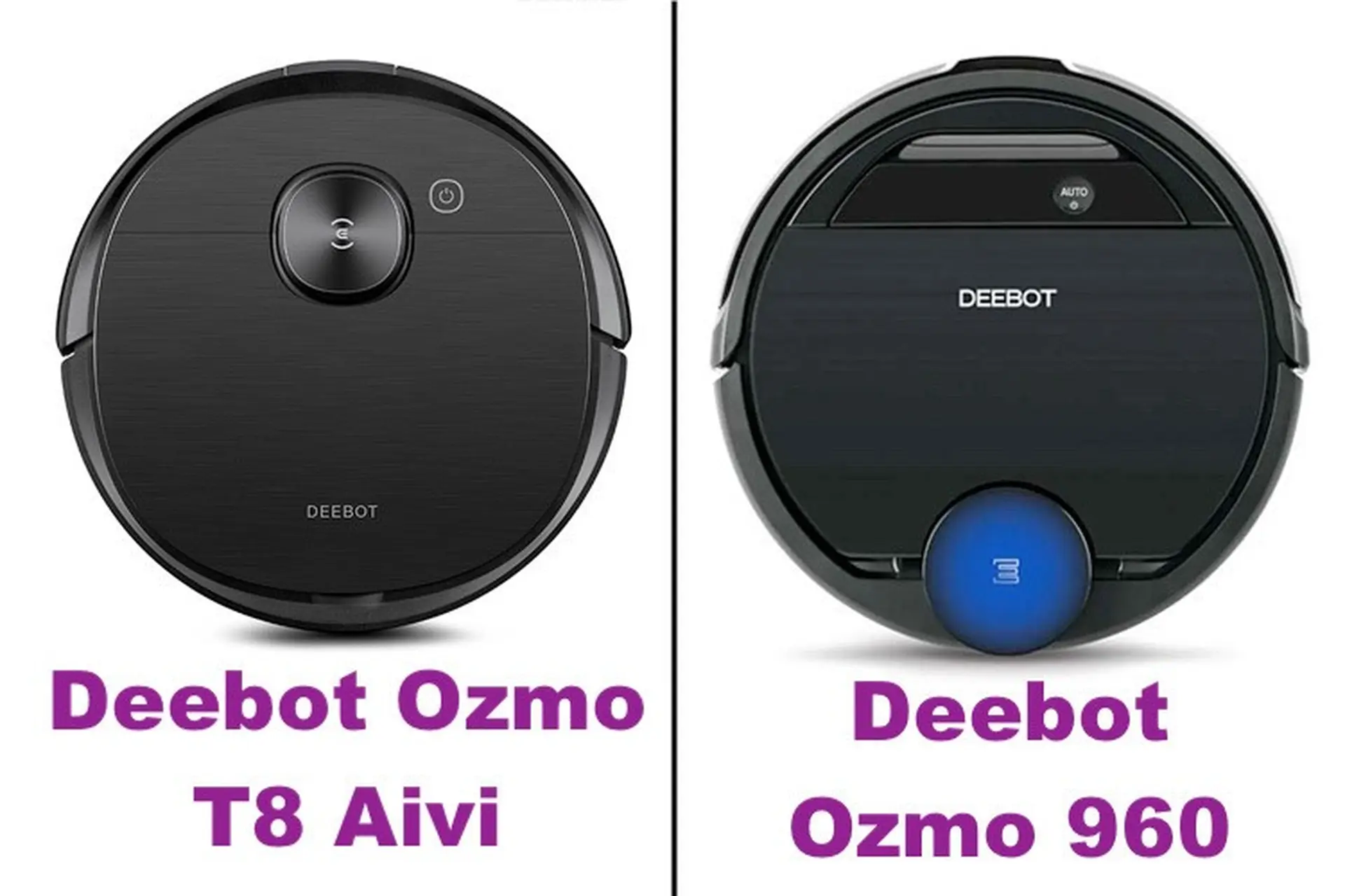 So sánh Deebot Ozmo T8 Aivi và Deebot Ozmo 960. Đâu là sản phẩm nổi trội hơn?