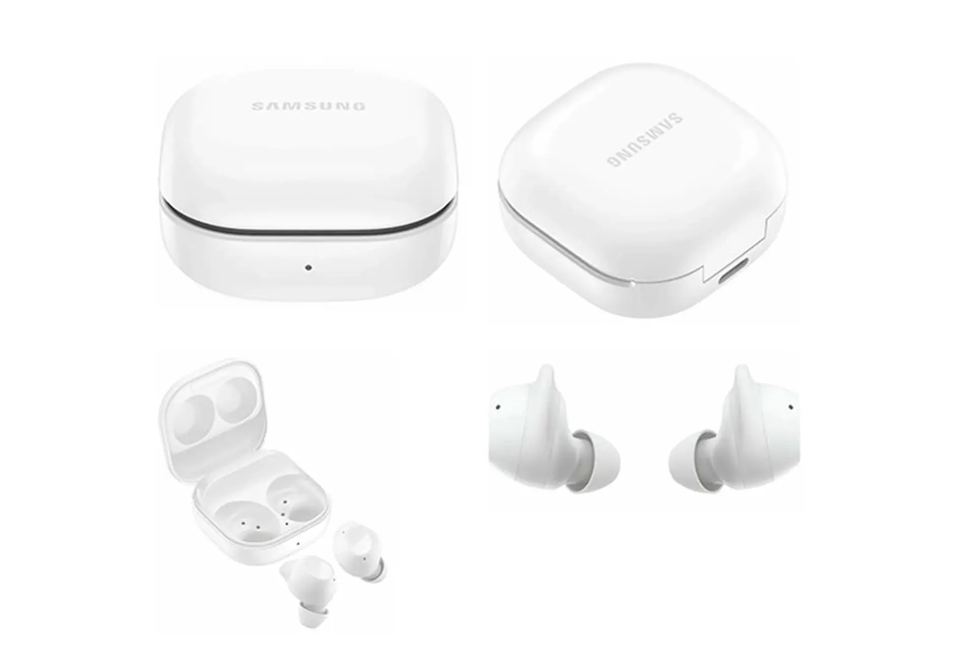 Thiết kế Samsung Galaxy Buds FE lộ diện rõ nét với hai phiên bản màu tinh tế