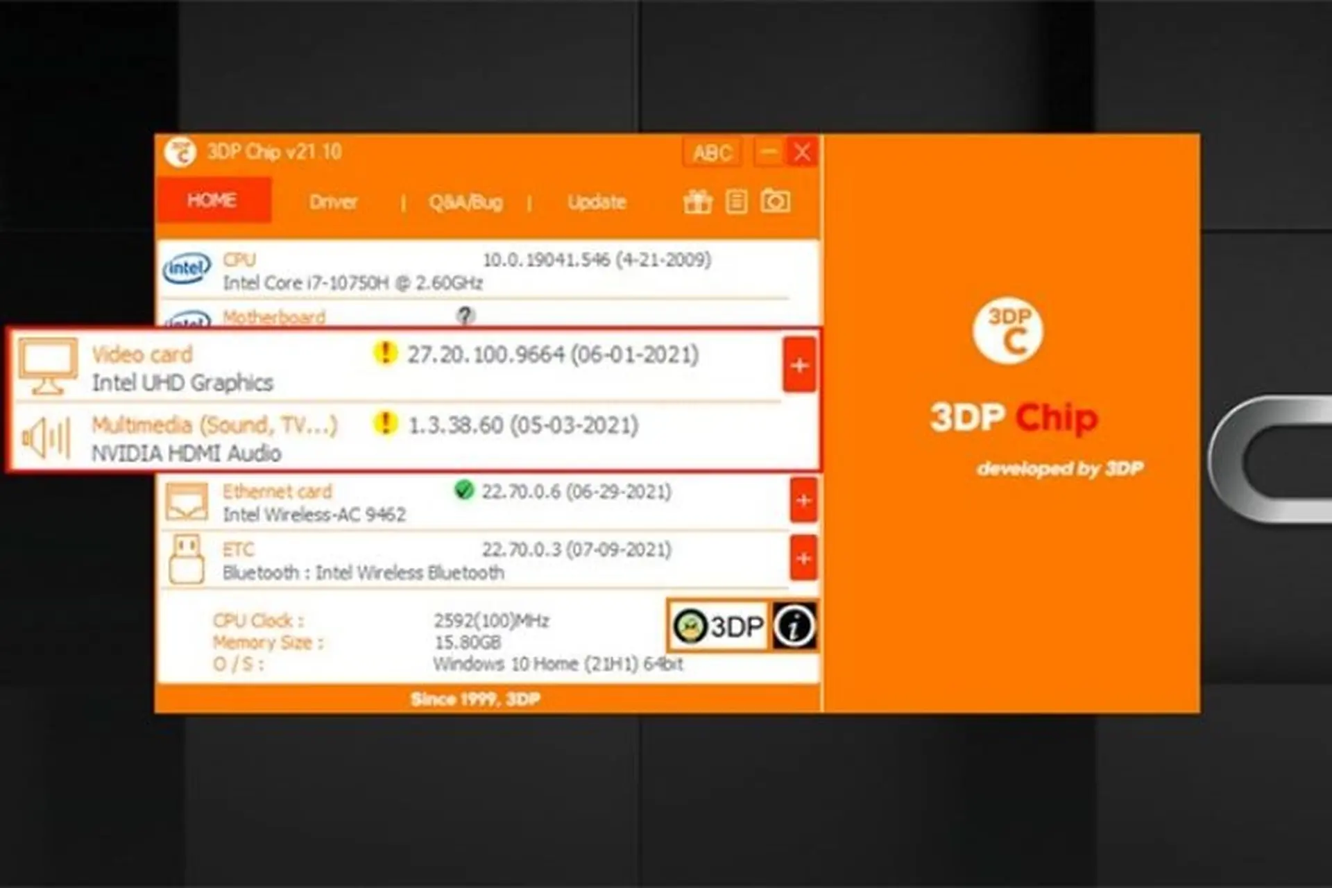 3DP Chip là gì? Cách tải và sử dụng đơn giản với những tiện ích tuyệt vời cho máy tính