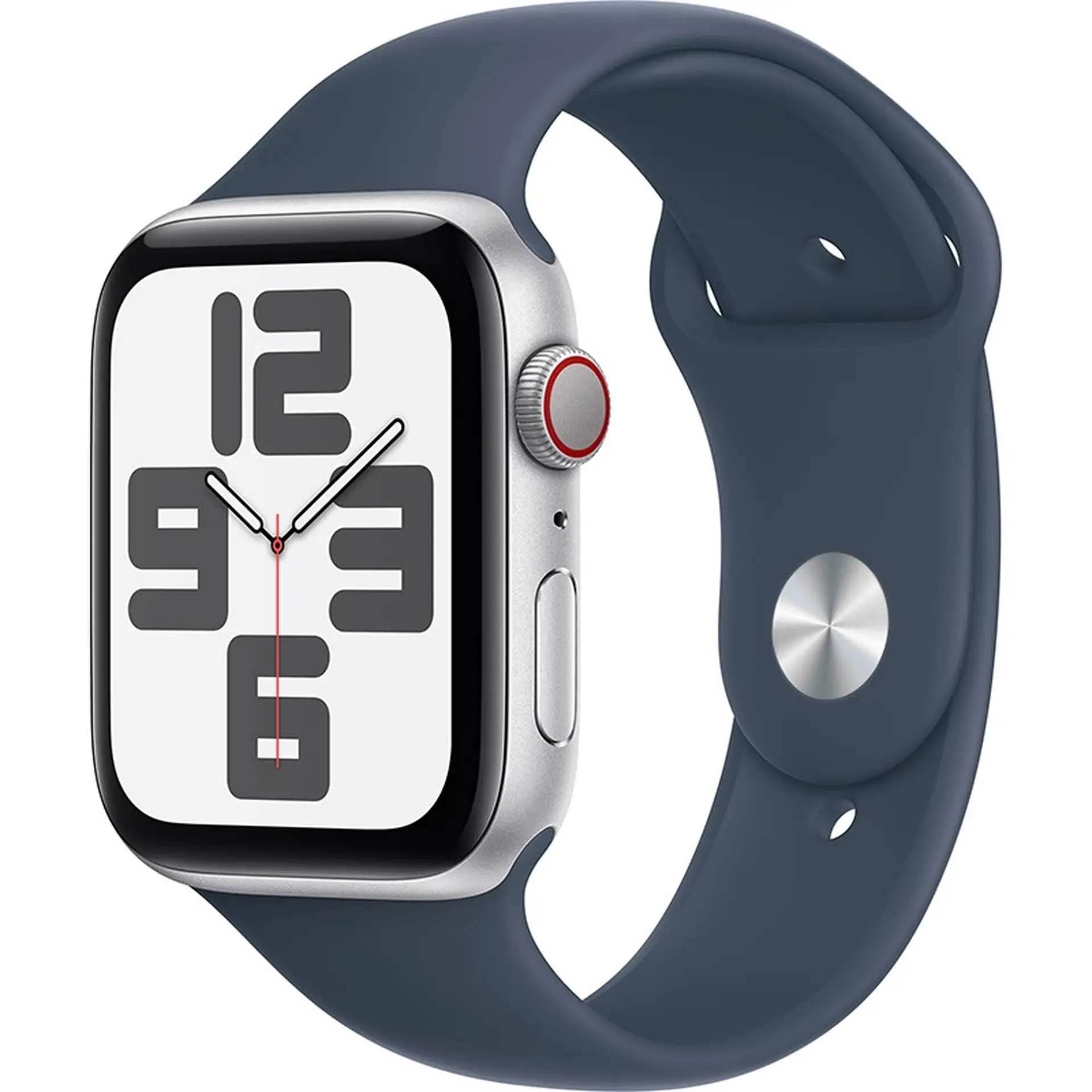 Apple Watch SE 2 GPS + Cellular 44mm Viền nhôm Dây cao su cỡ S/M