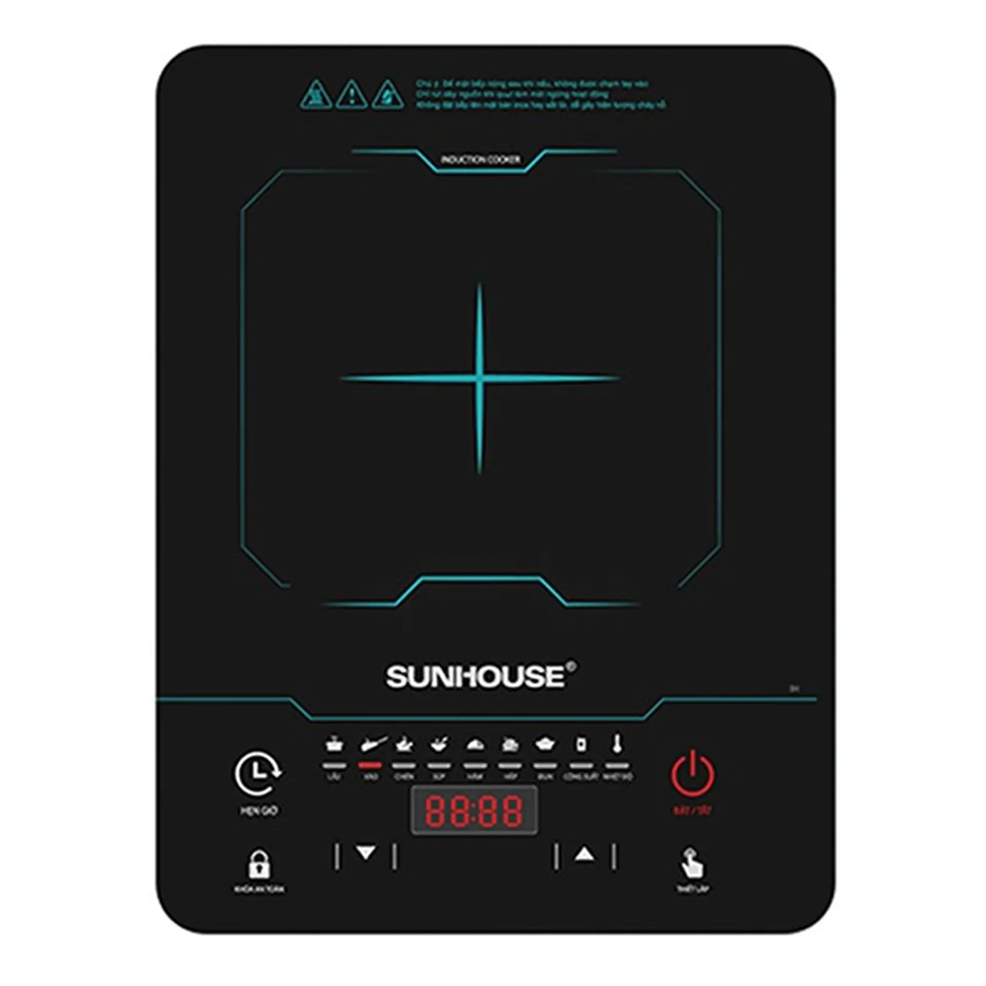 Bếp điện từ đơn cảm ứng Sunhouse SHD6873 2200W (Kèm nồi)