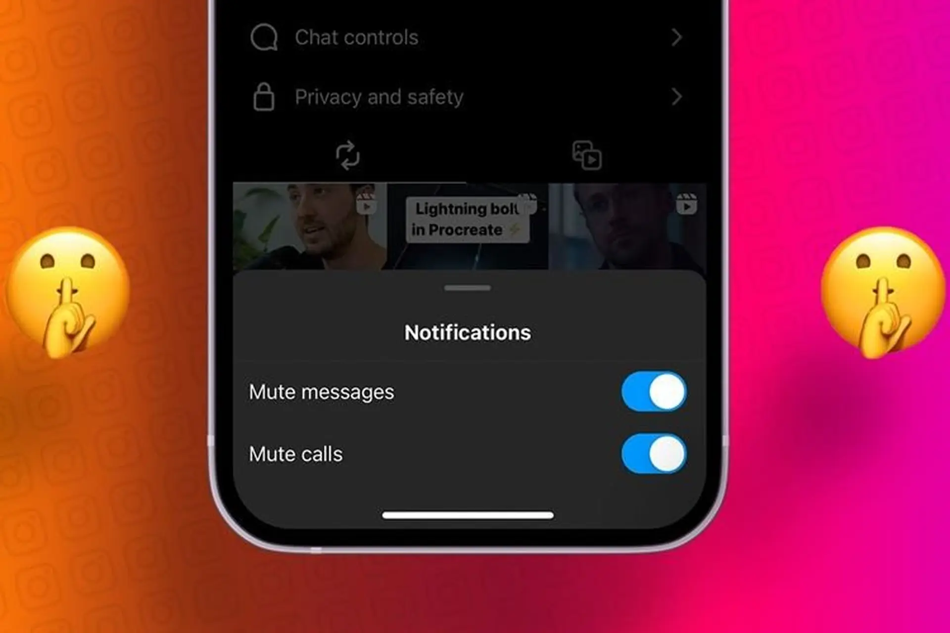 Mẹo tắt thông báo tin nhắn một người cụ thể trên Instagram để tránh bị làm phiền