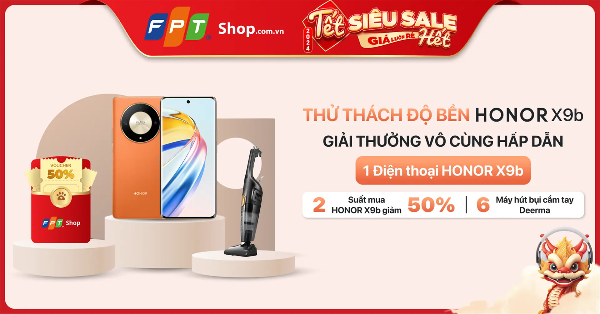 Thử thách độ bền HONOR X9b 5G cùng FPT Shop và nhiều giải thưởng vô cùng hấp dẫn
