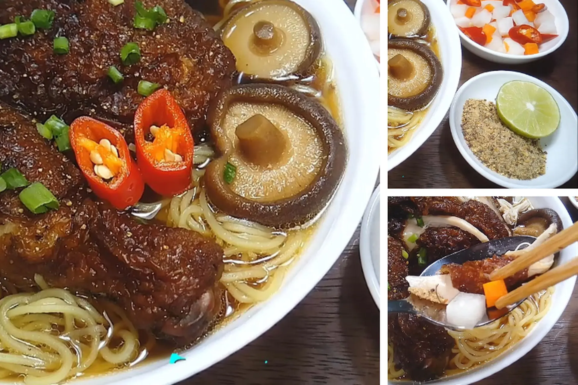 Công thức nấu mì gà tiềm thơm ngon, bổ dưỡng, dễ dàng chế biến phù hợp với khẩu vị của cả gia đình