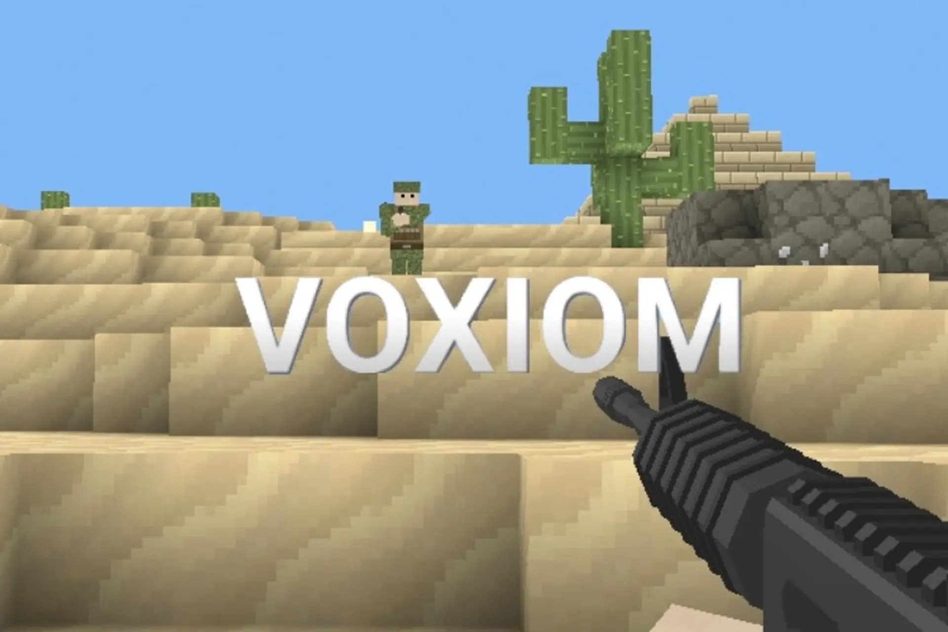 Tải Voxiom, trải nghiệm cuộc chiến sinh tồn pixel gay cấn cùng gameplay bắn súng FPS độc đáo